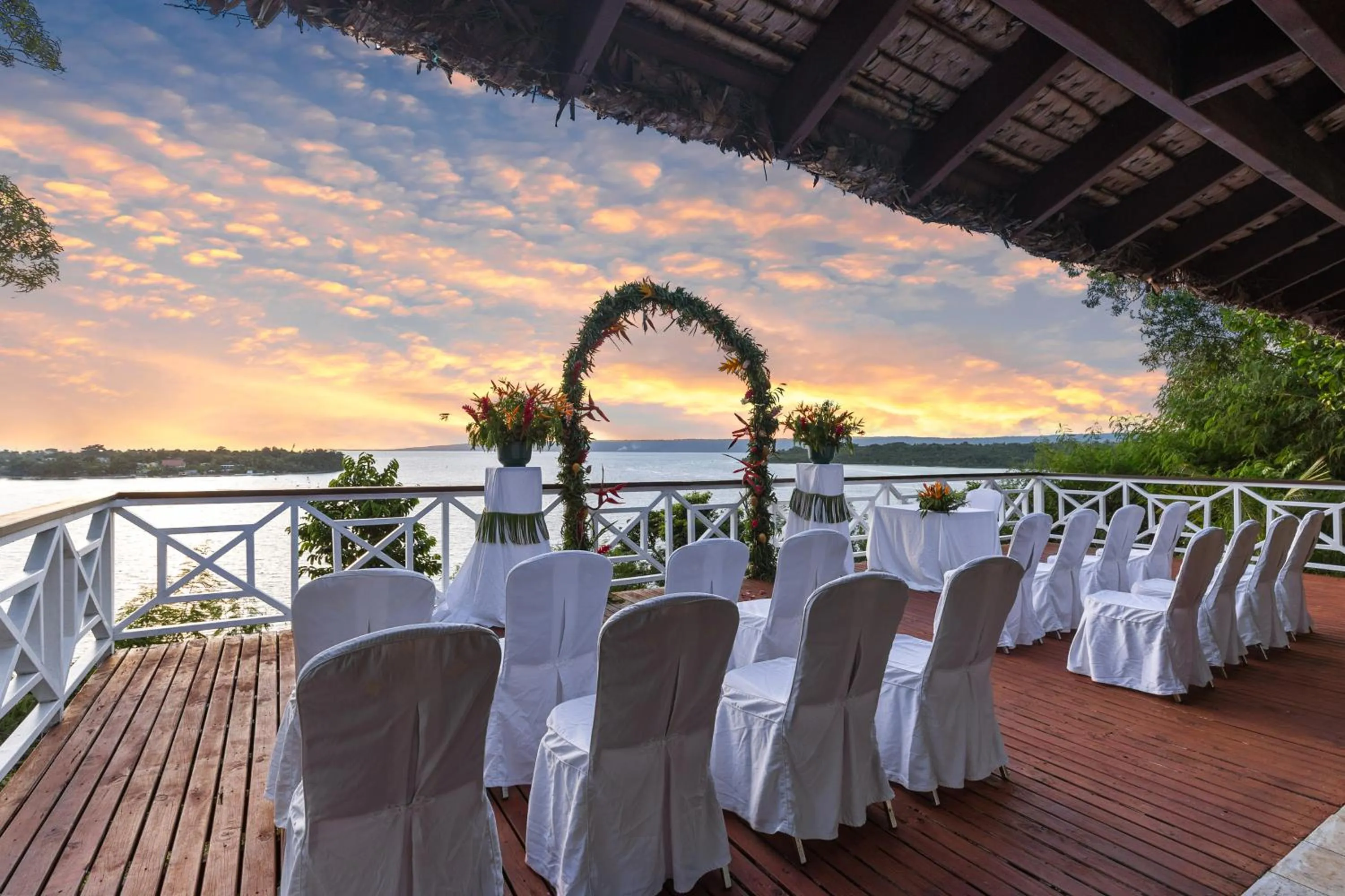 wedding in Iririki Island Resort & Spa