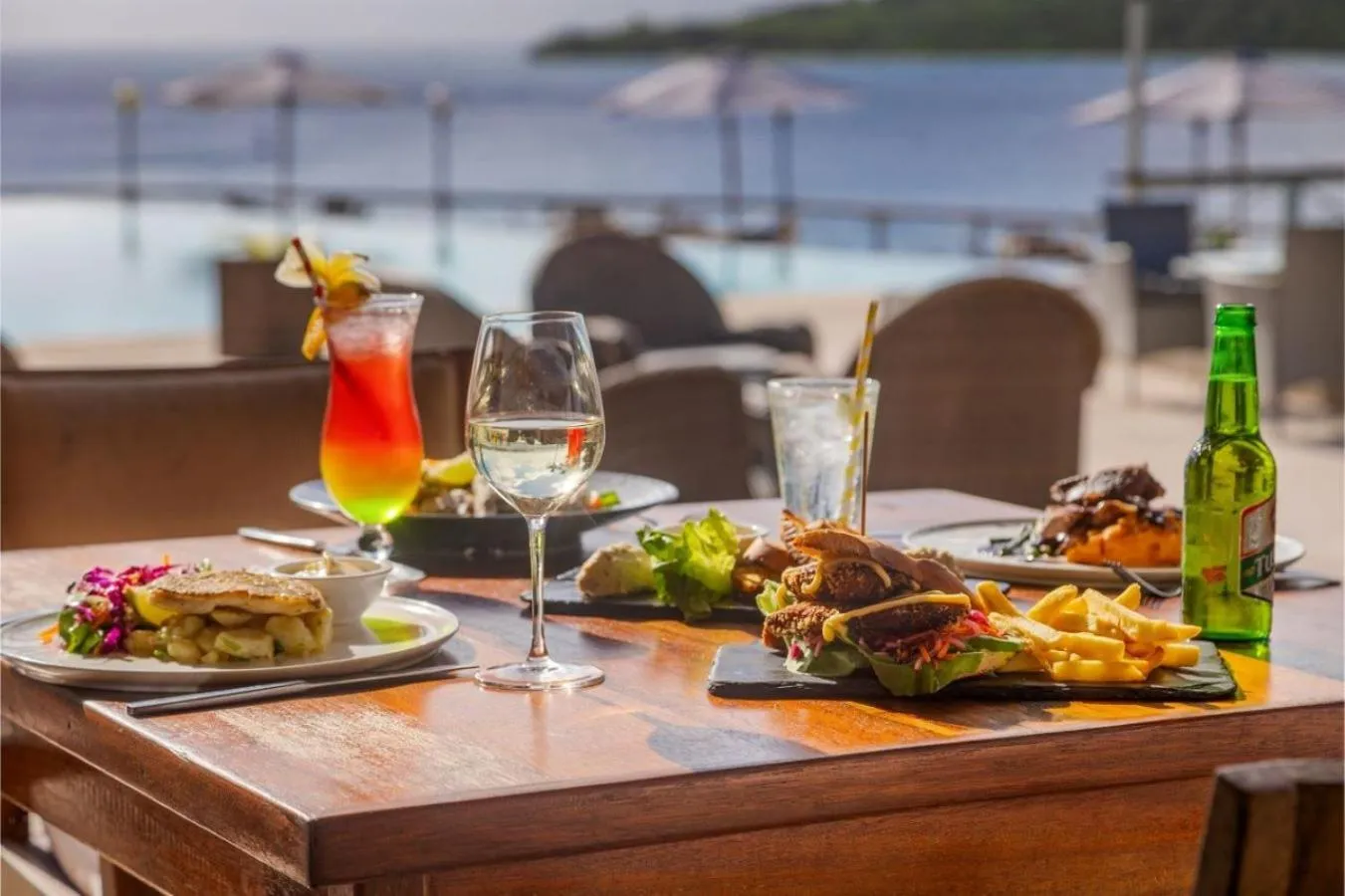 Food in Iririki Island Resort & Spa