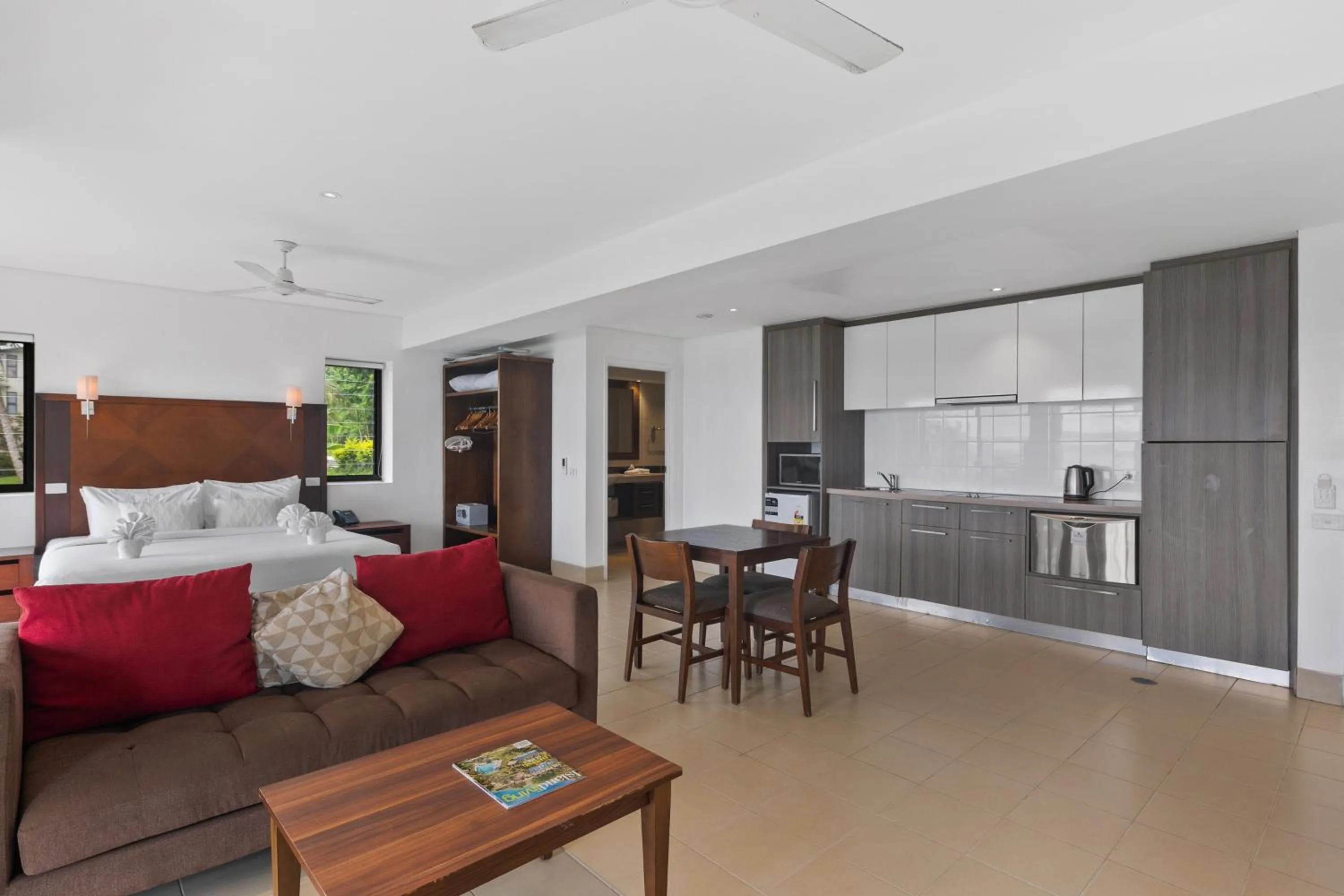 Kitchen or kitchenette in Iririki Island Resort & Spa