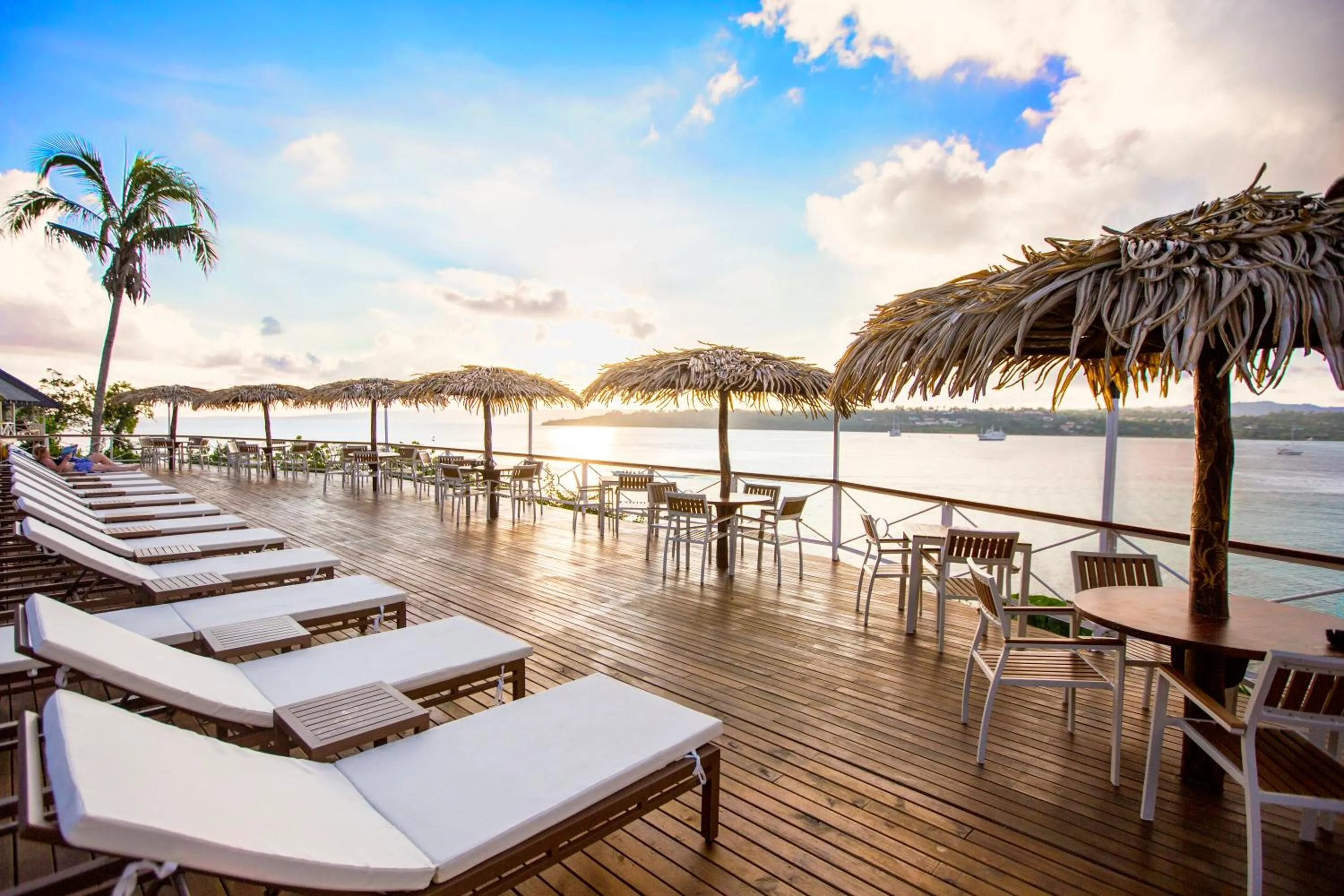 Pool view in Iririki Island Resort & Spa