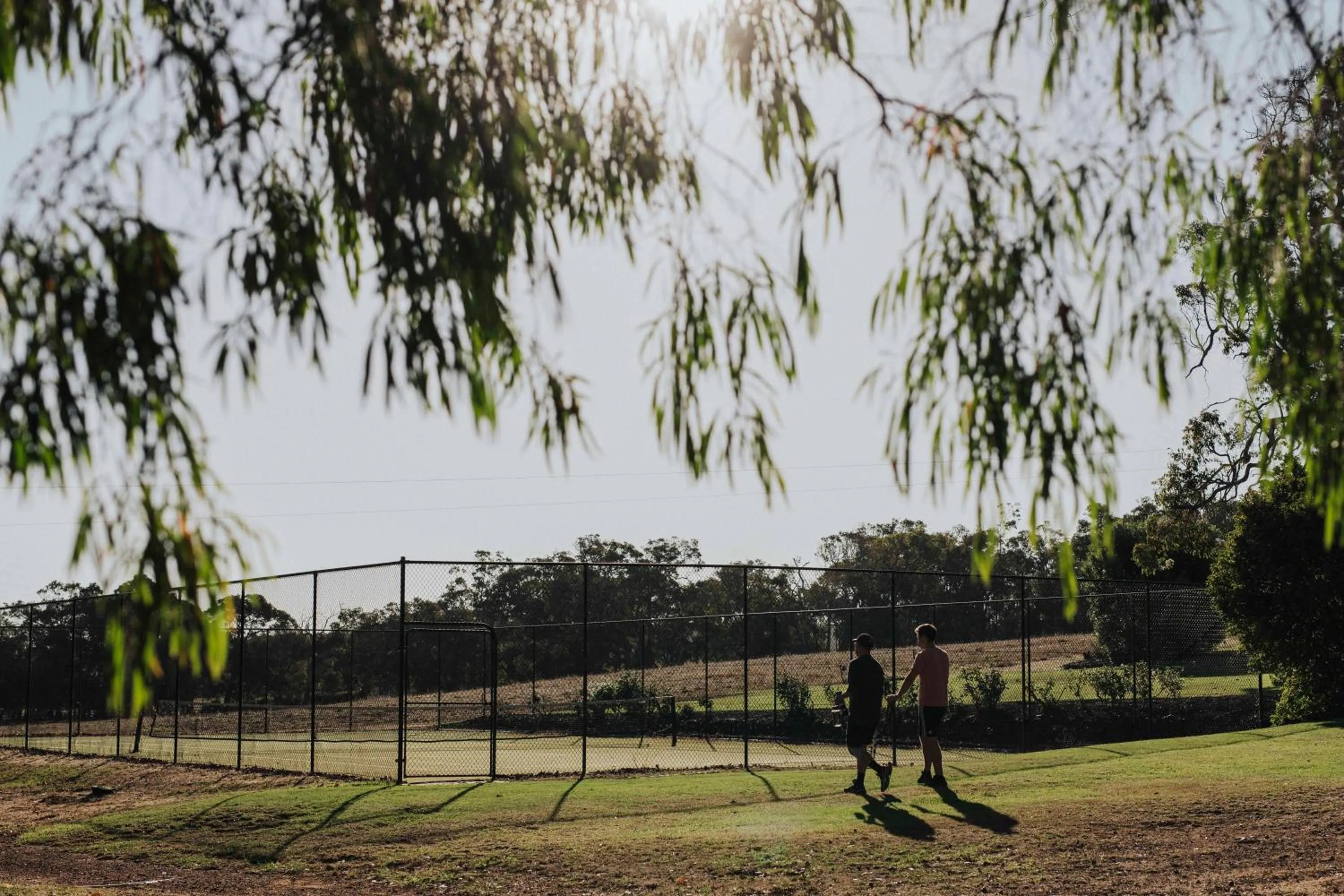 Tennis court in Cape Lodge