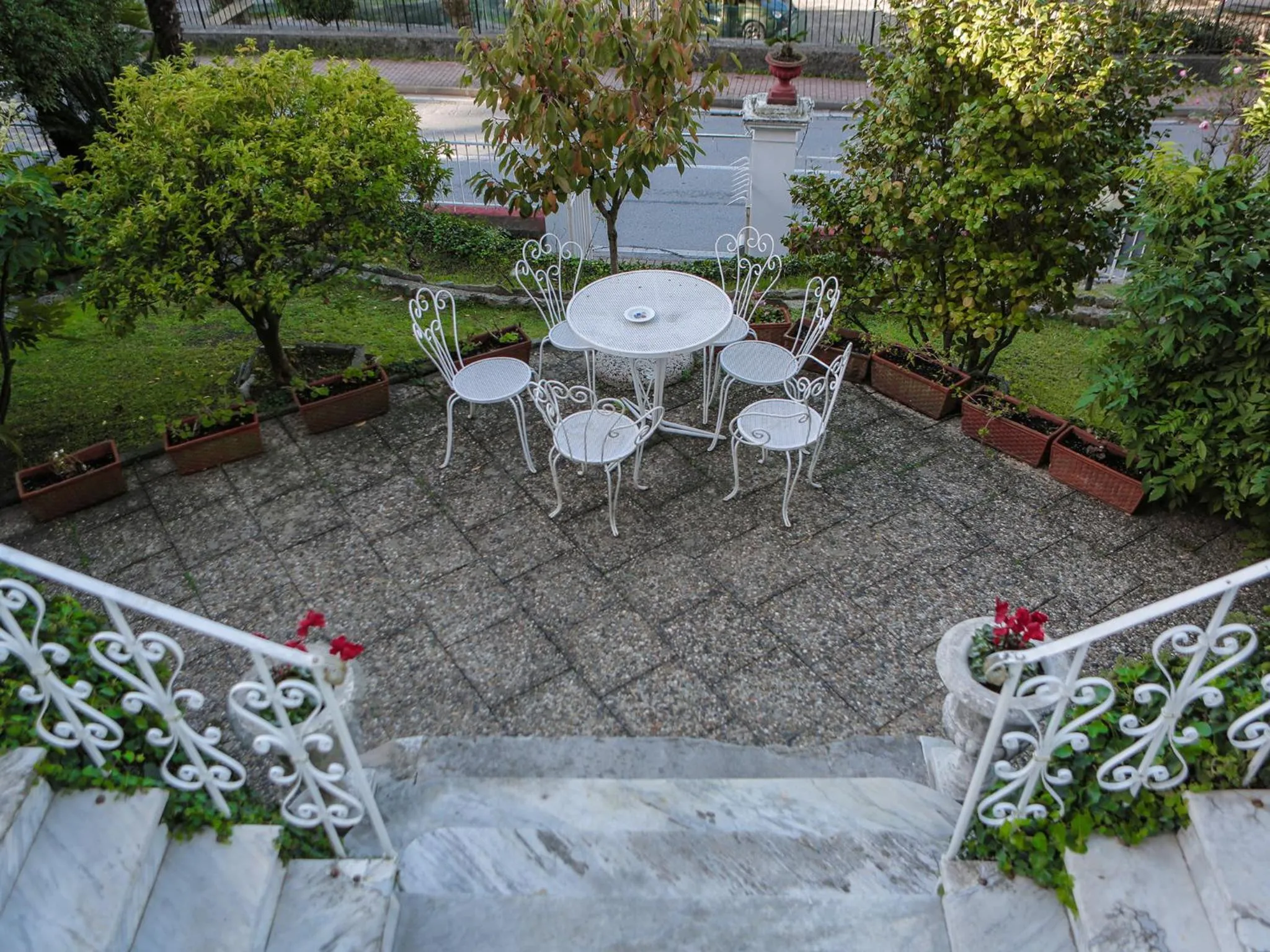 Garden in Hotel Delle Rose
