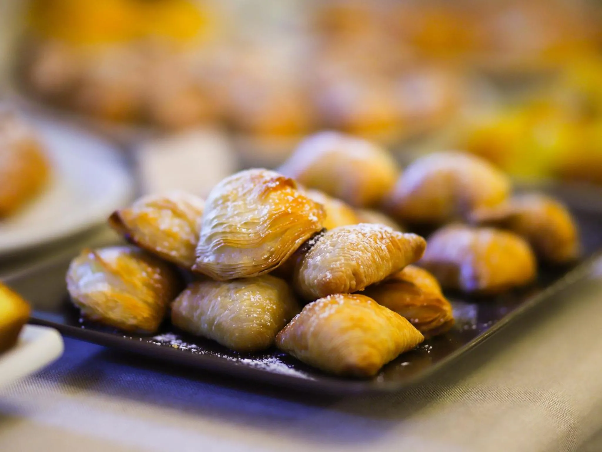 Italian breakfast in Hotel Delle Rose