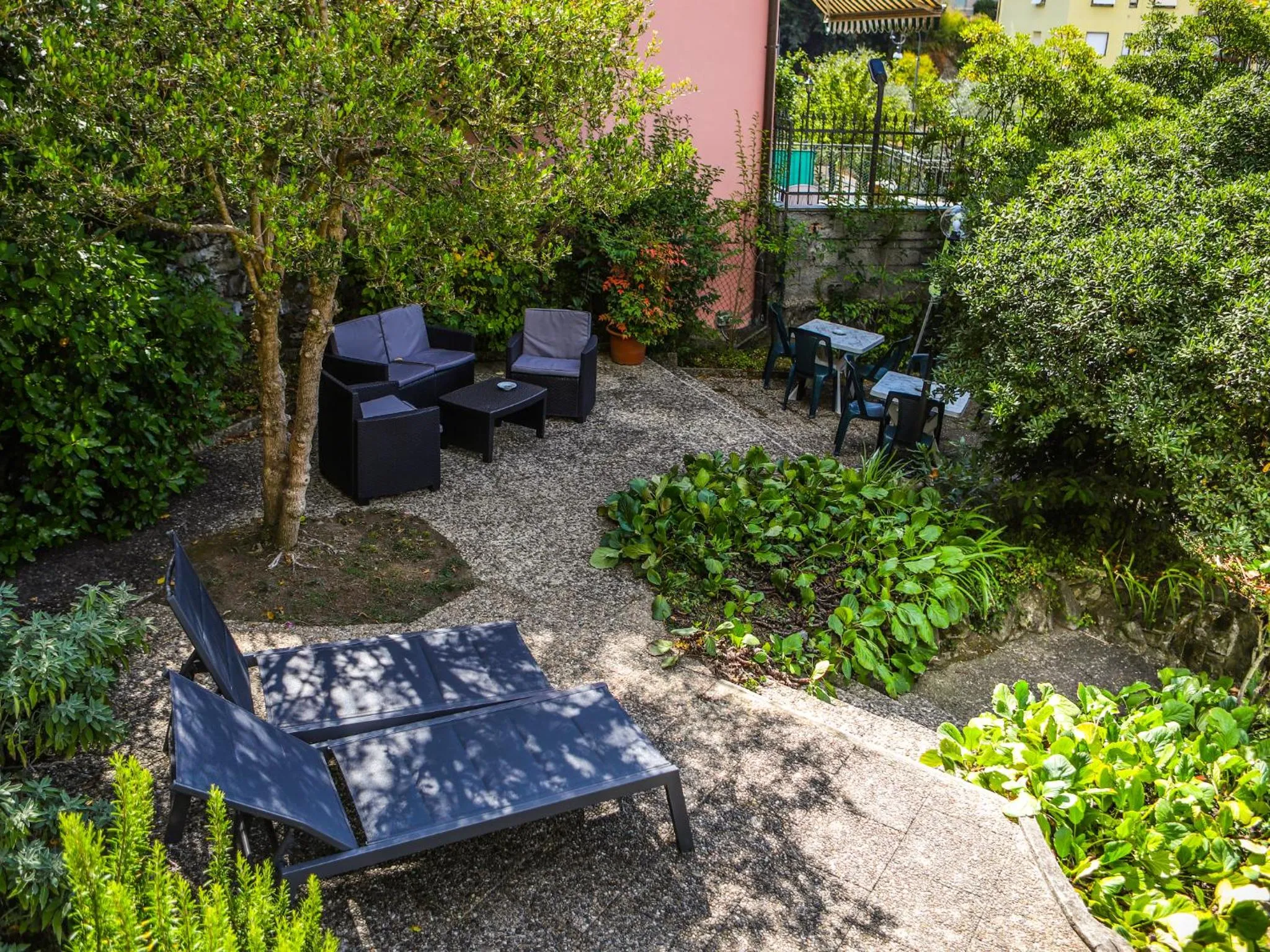 Garden in Hotel Delle Rose