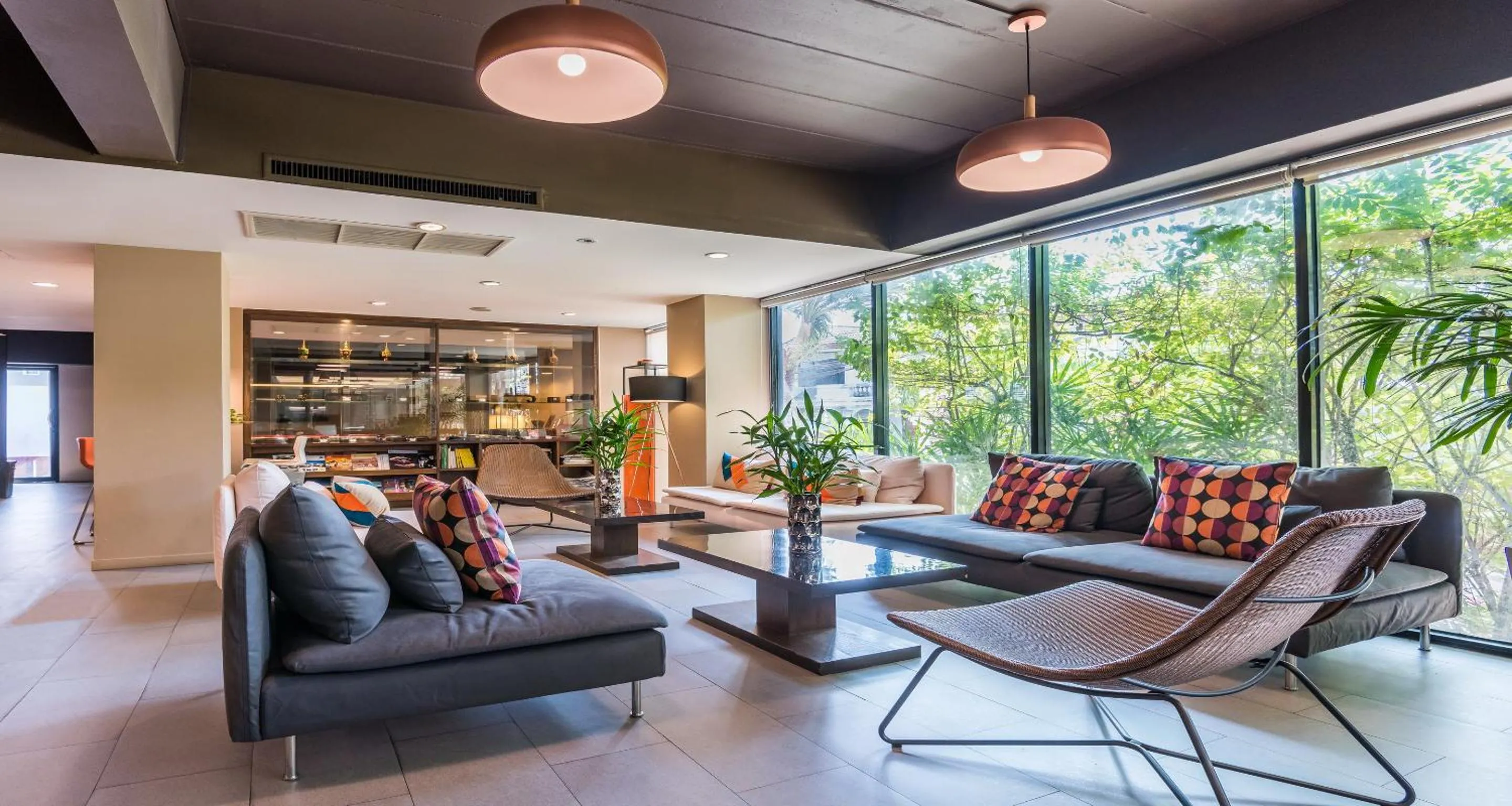 Lobby or reception in The Cottage Suvarnabhumi
