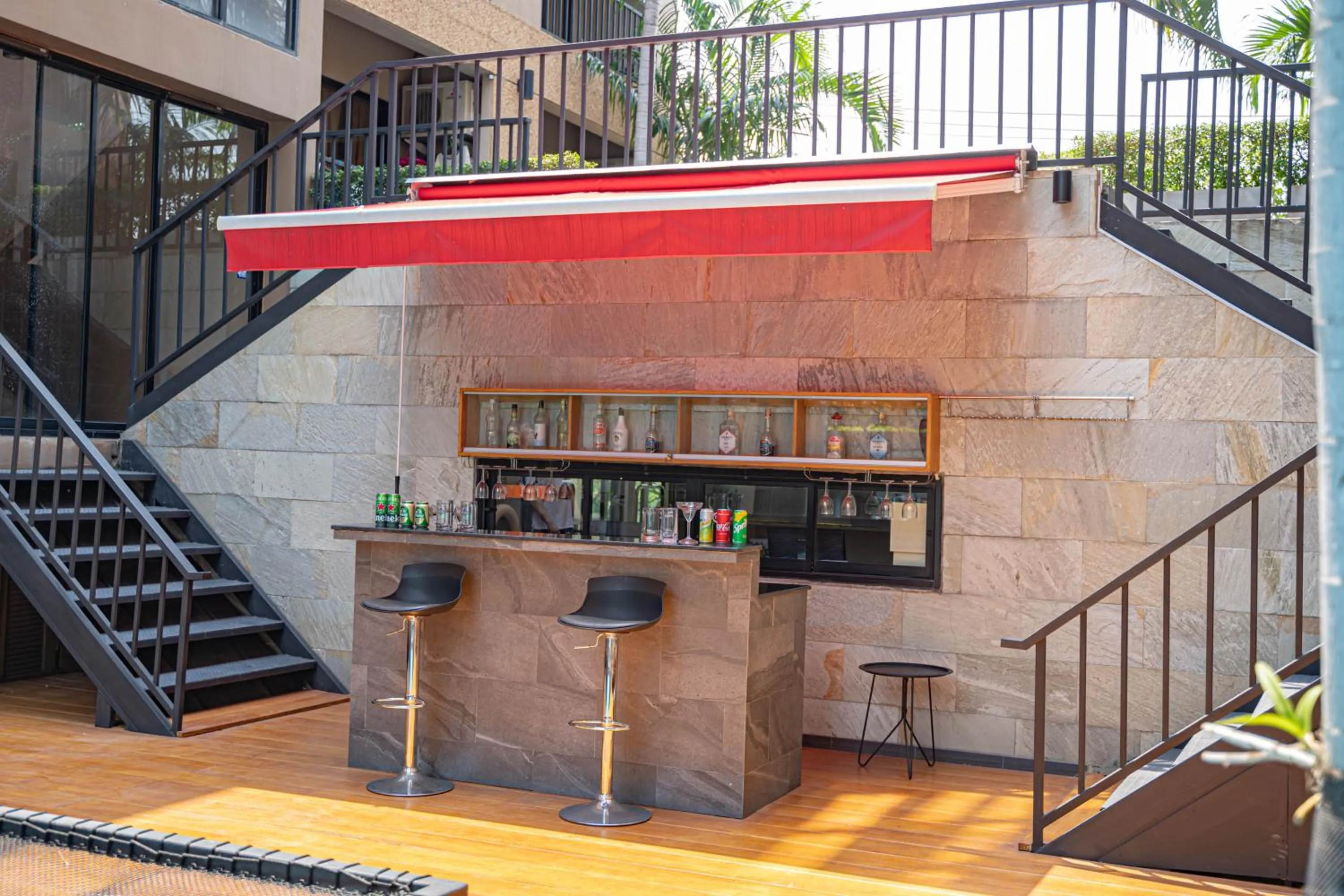 Lounge or bar in The Cottage Suvarnabhumi