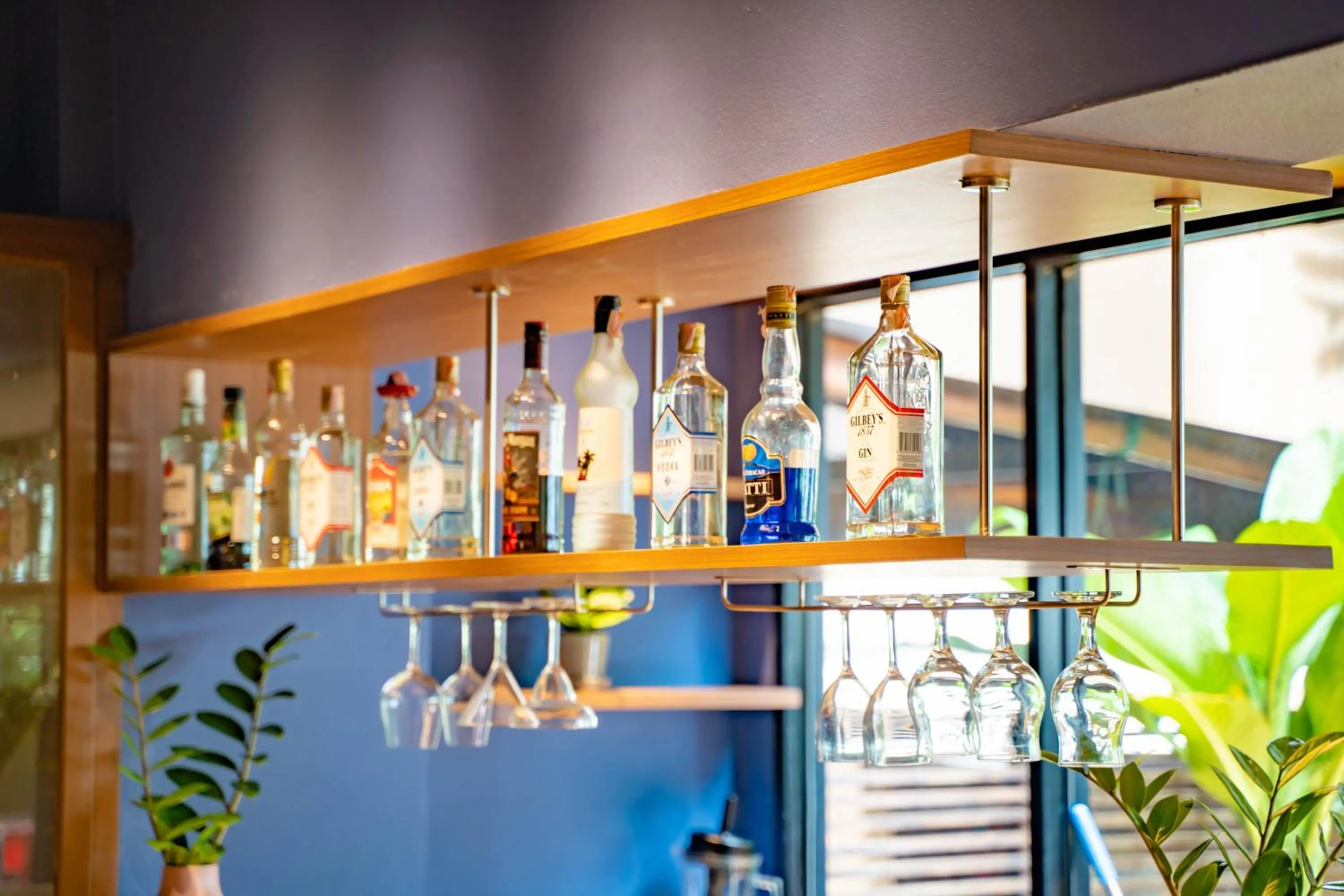 Lounge or bar in The Cottage Suvarnabhumi