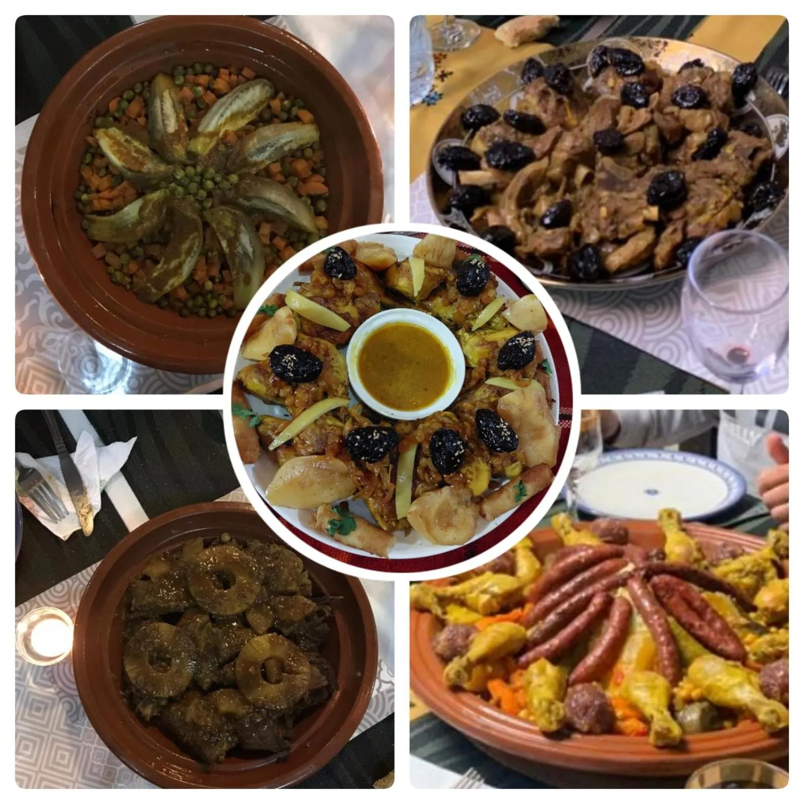 Lunch in Riad Menthe Et Citron