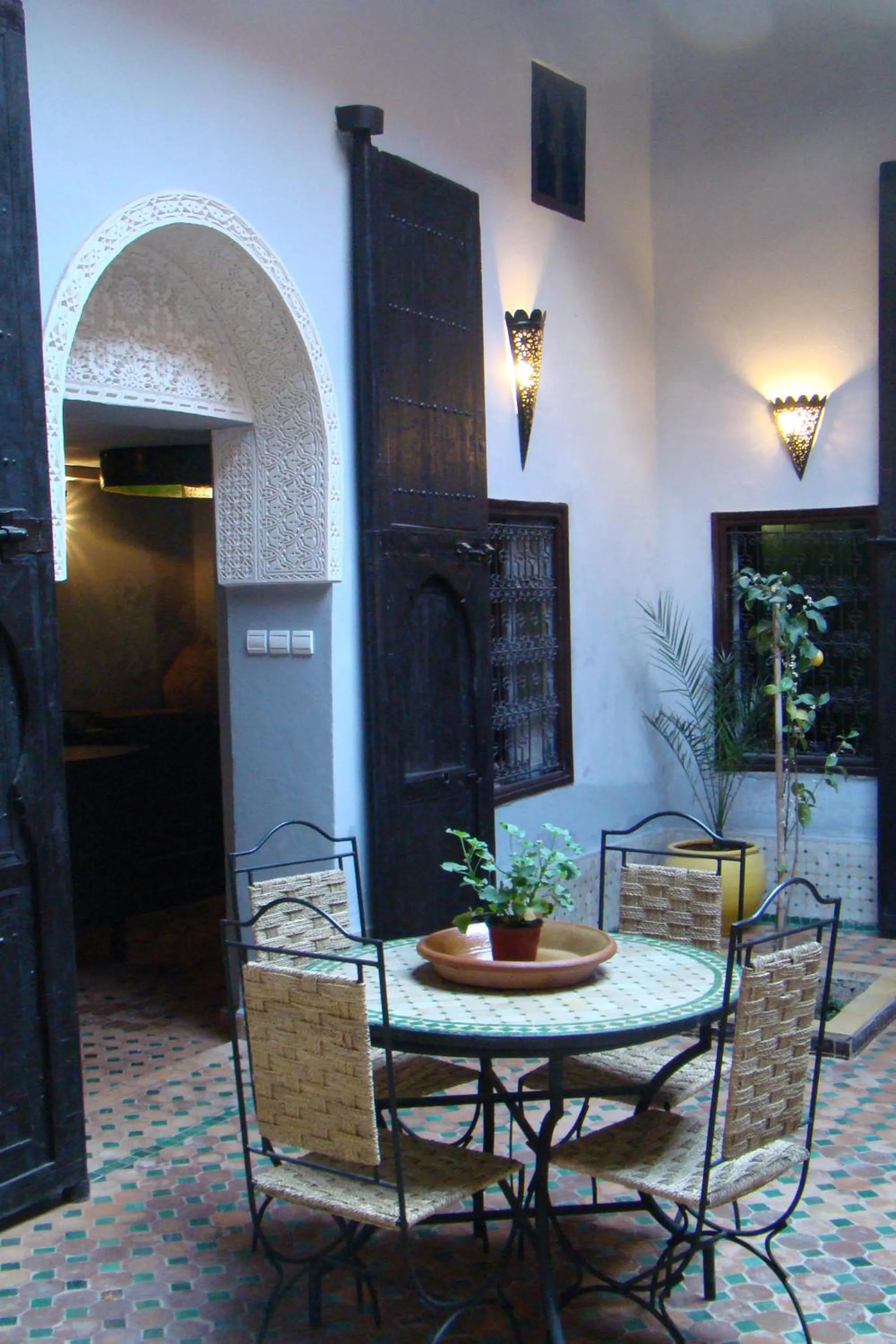 Living room in Riad Menthe Et Citron