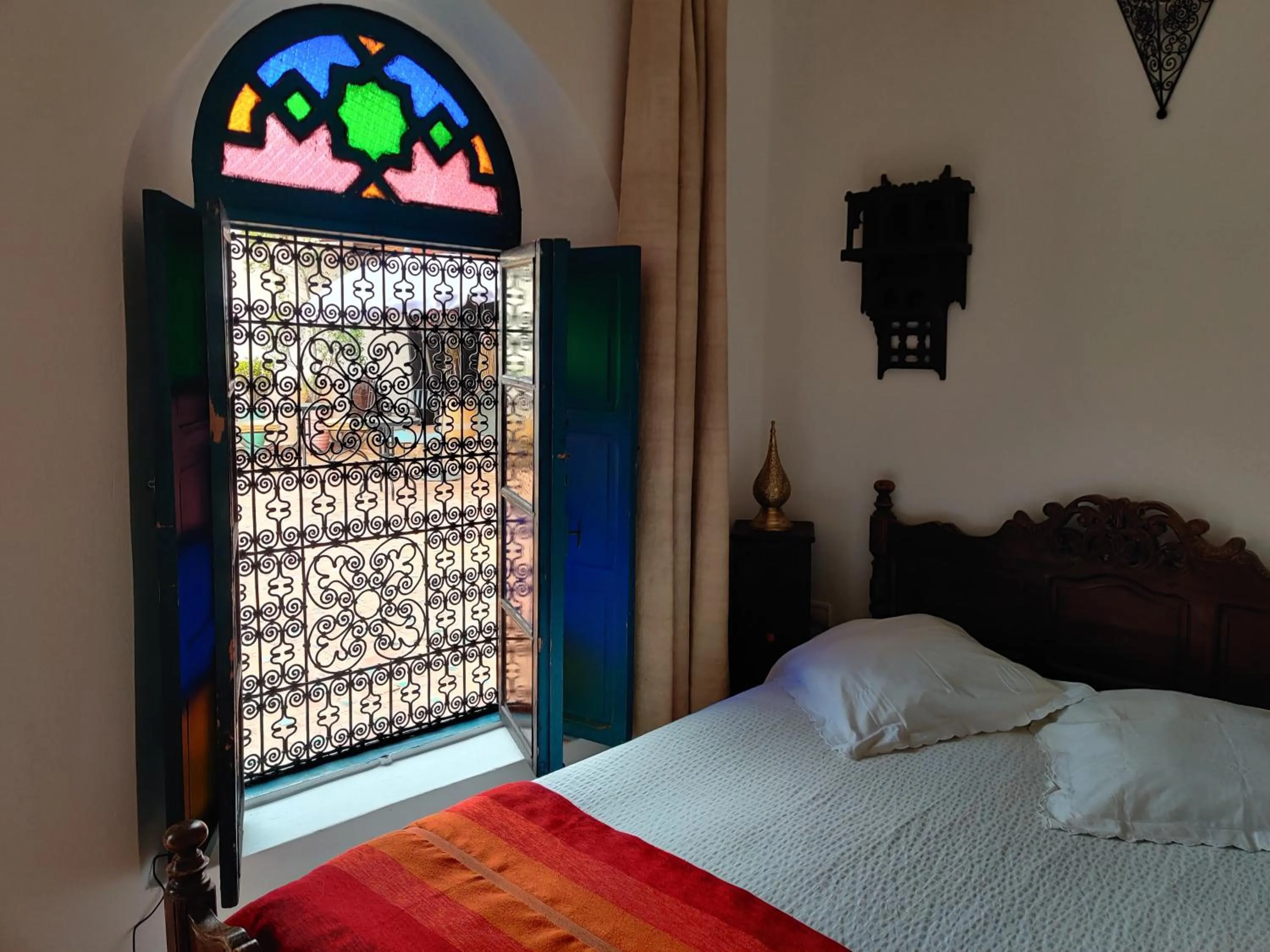 Bed in Riad Menthe Et Citron