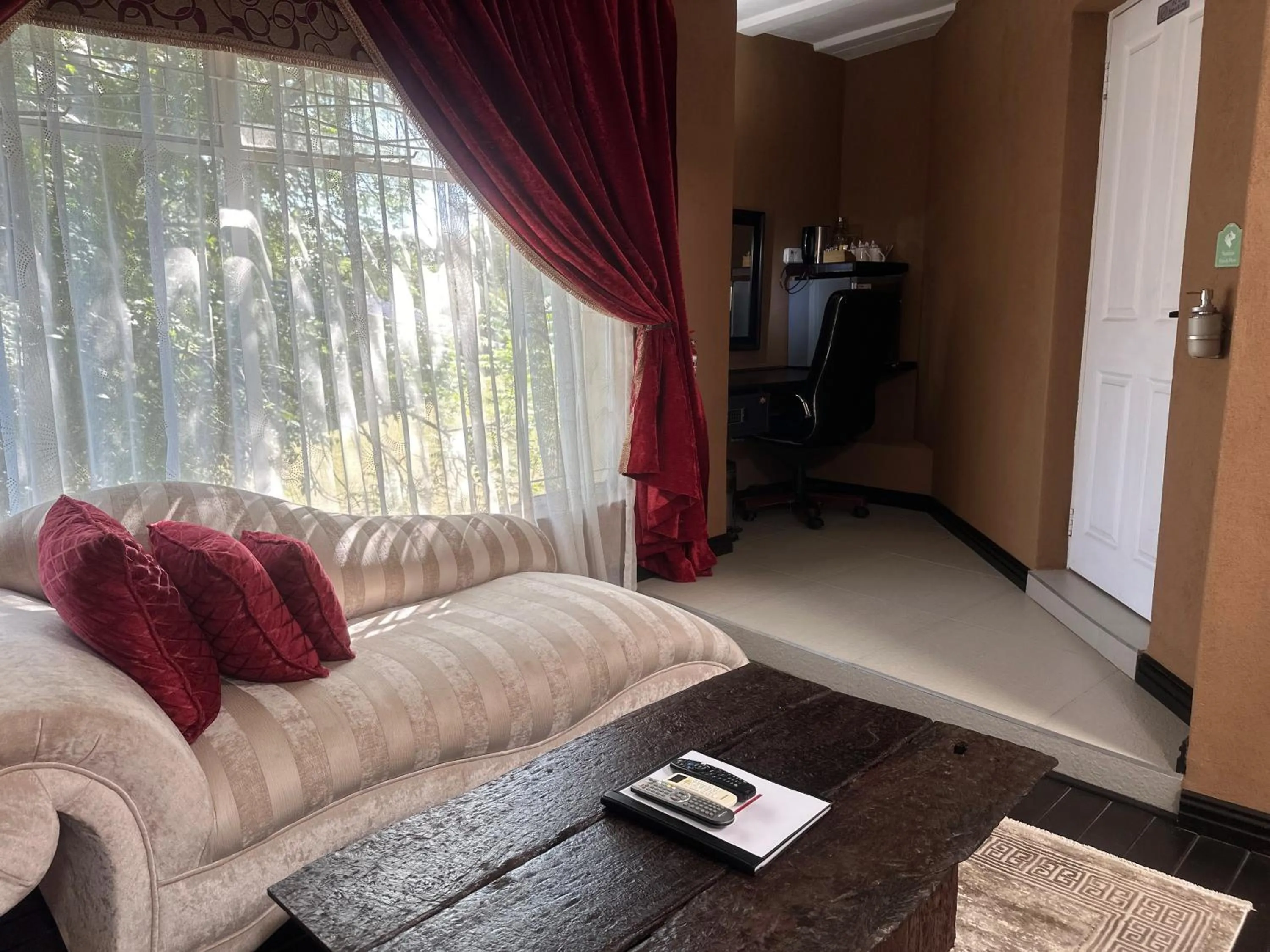 Seating area in Kiwara Guesthouse