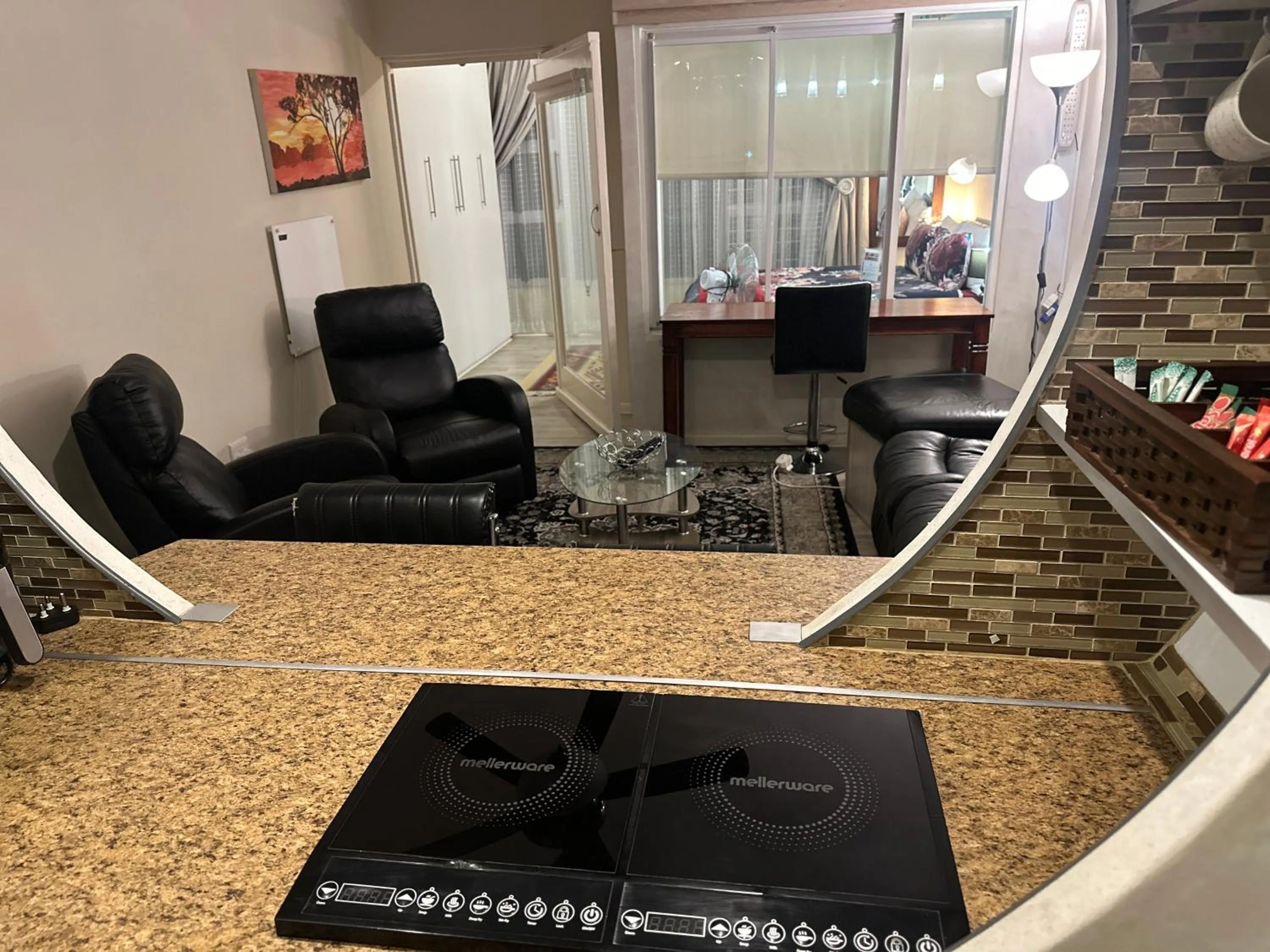 Seating area in Kiwara Guesthouse