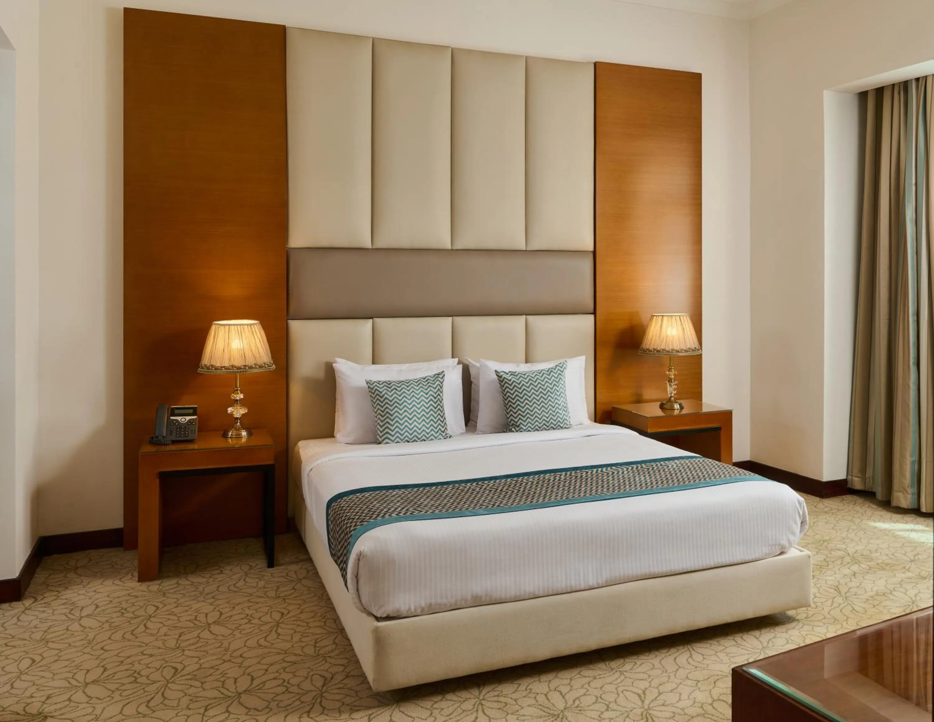 Bed in Gewan Hotel Cairo