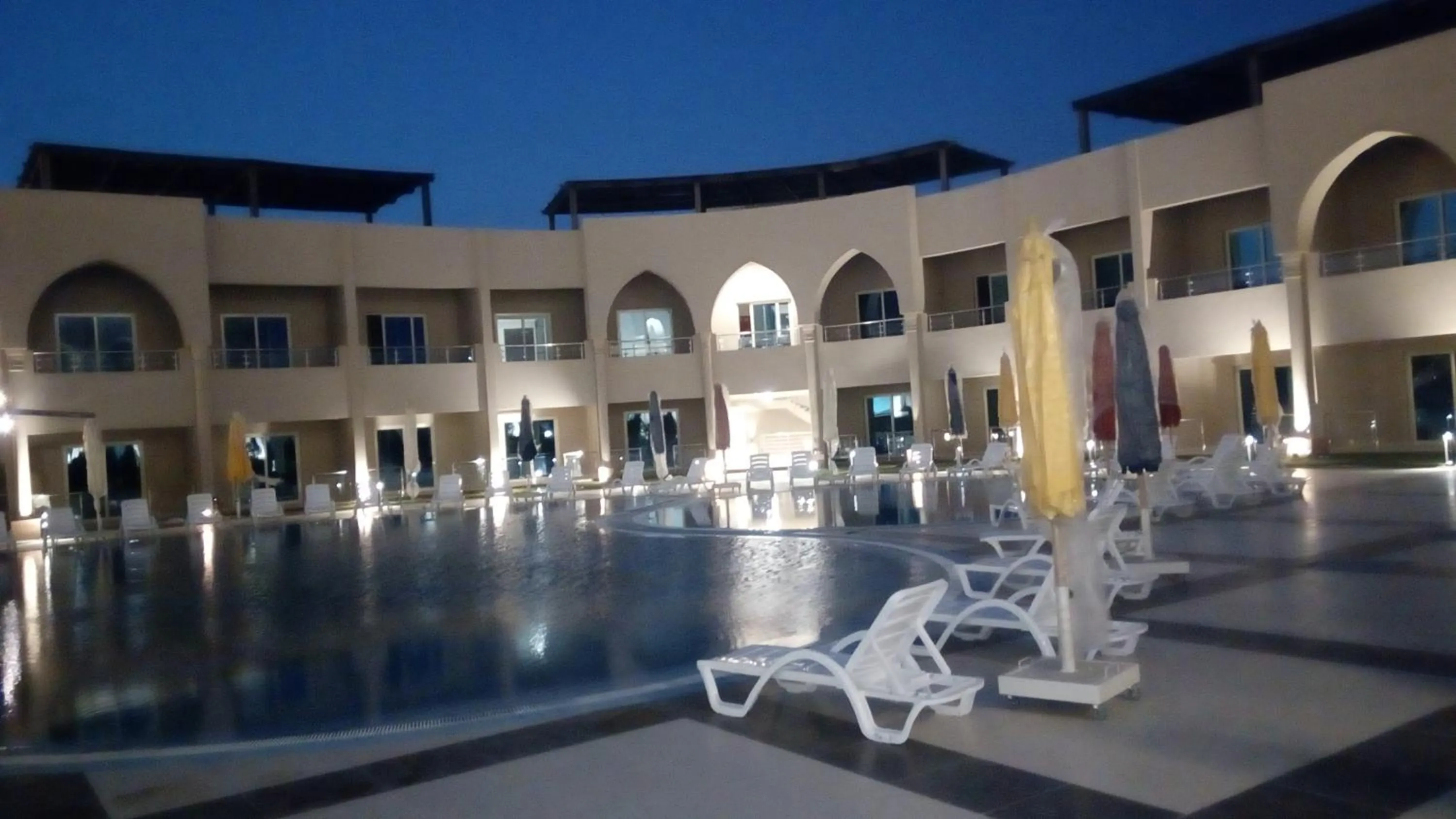 Swimming pool in Gewan Hotel Cairo
