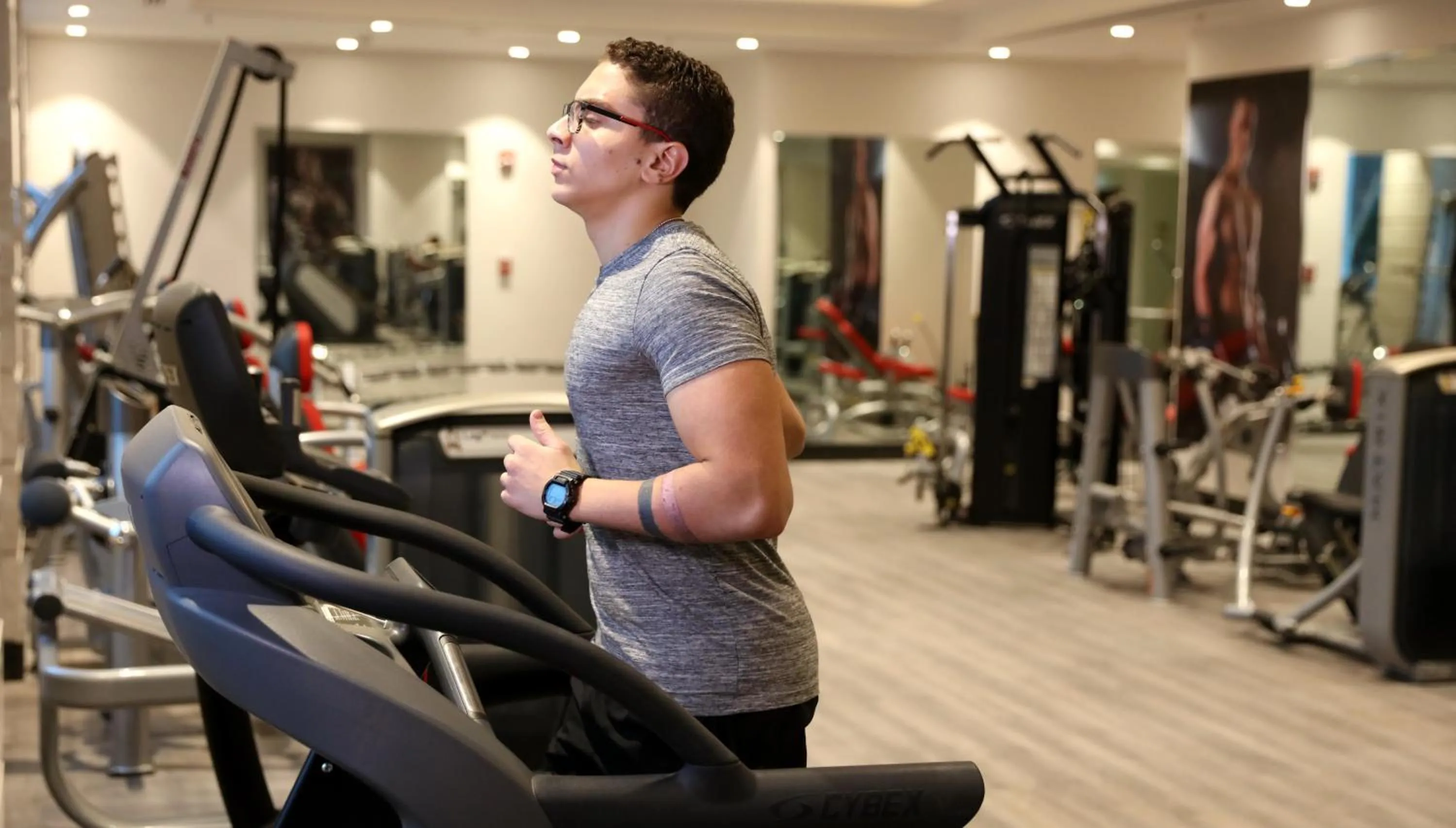 Fitness centre/facilities in Tolip Golden Plaza