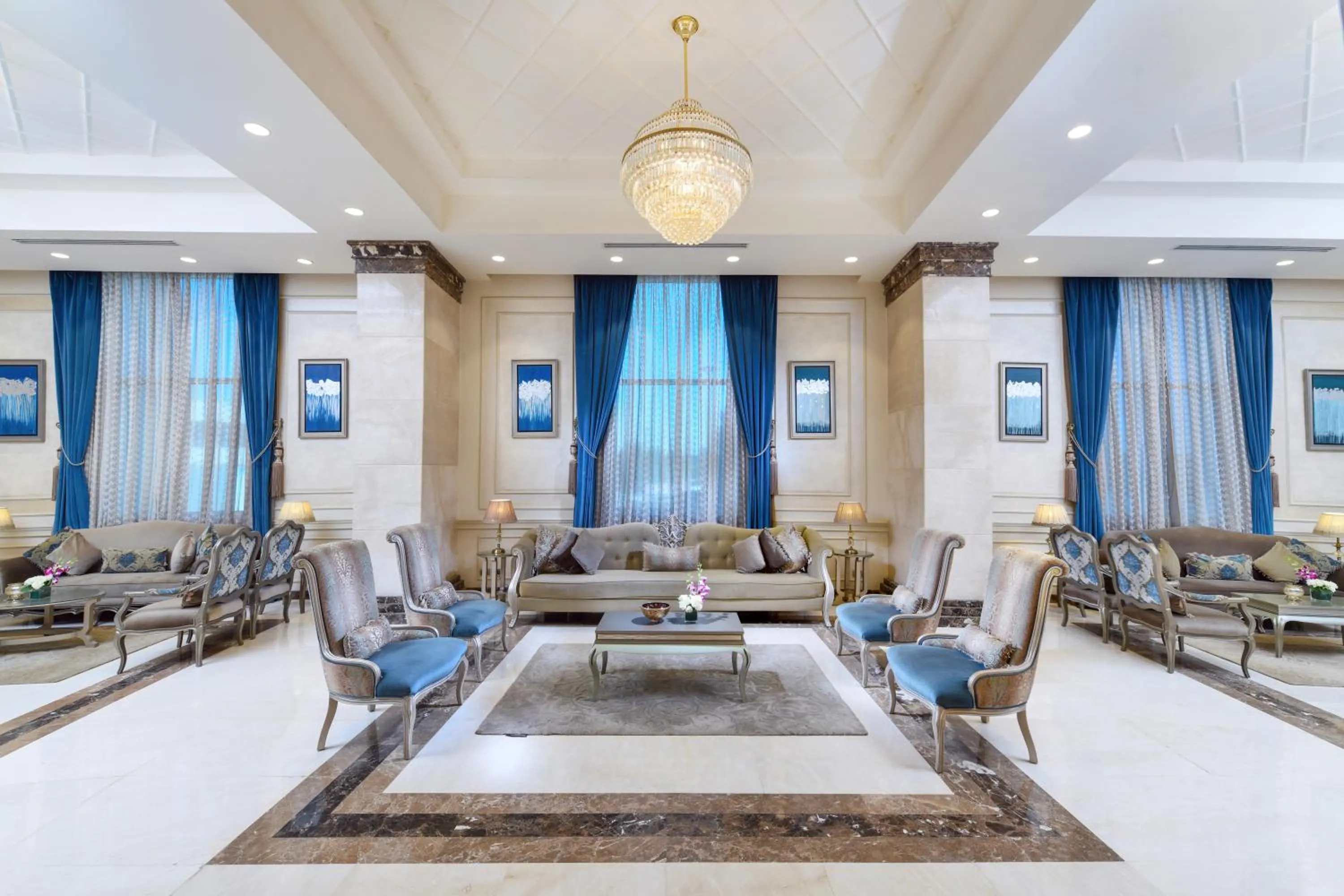 Lobby or reception in Gewan Hotel Cairo