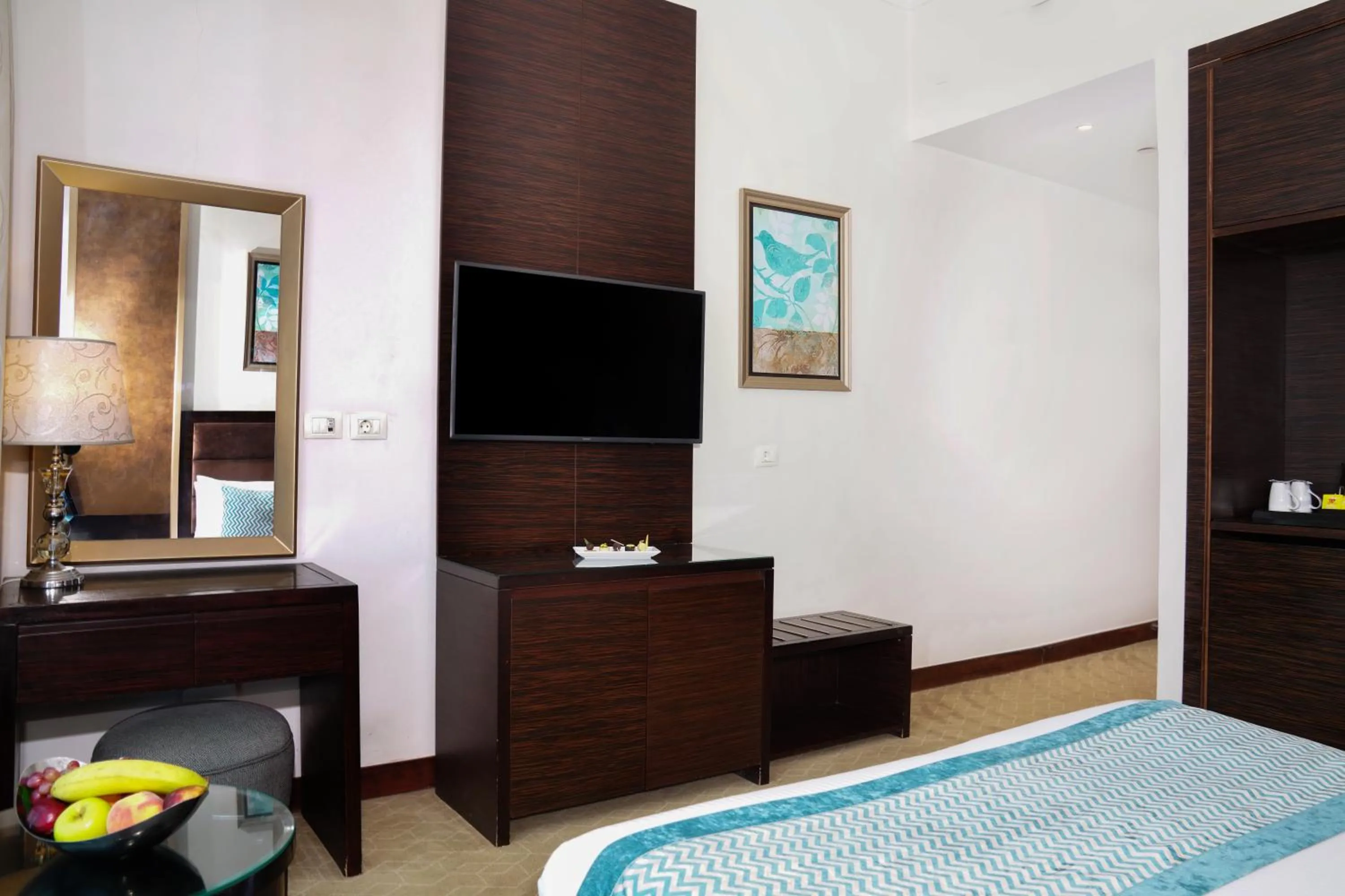 TV and multimedia, Bed in Gewan Hotel Cairo