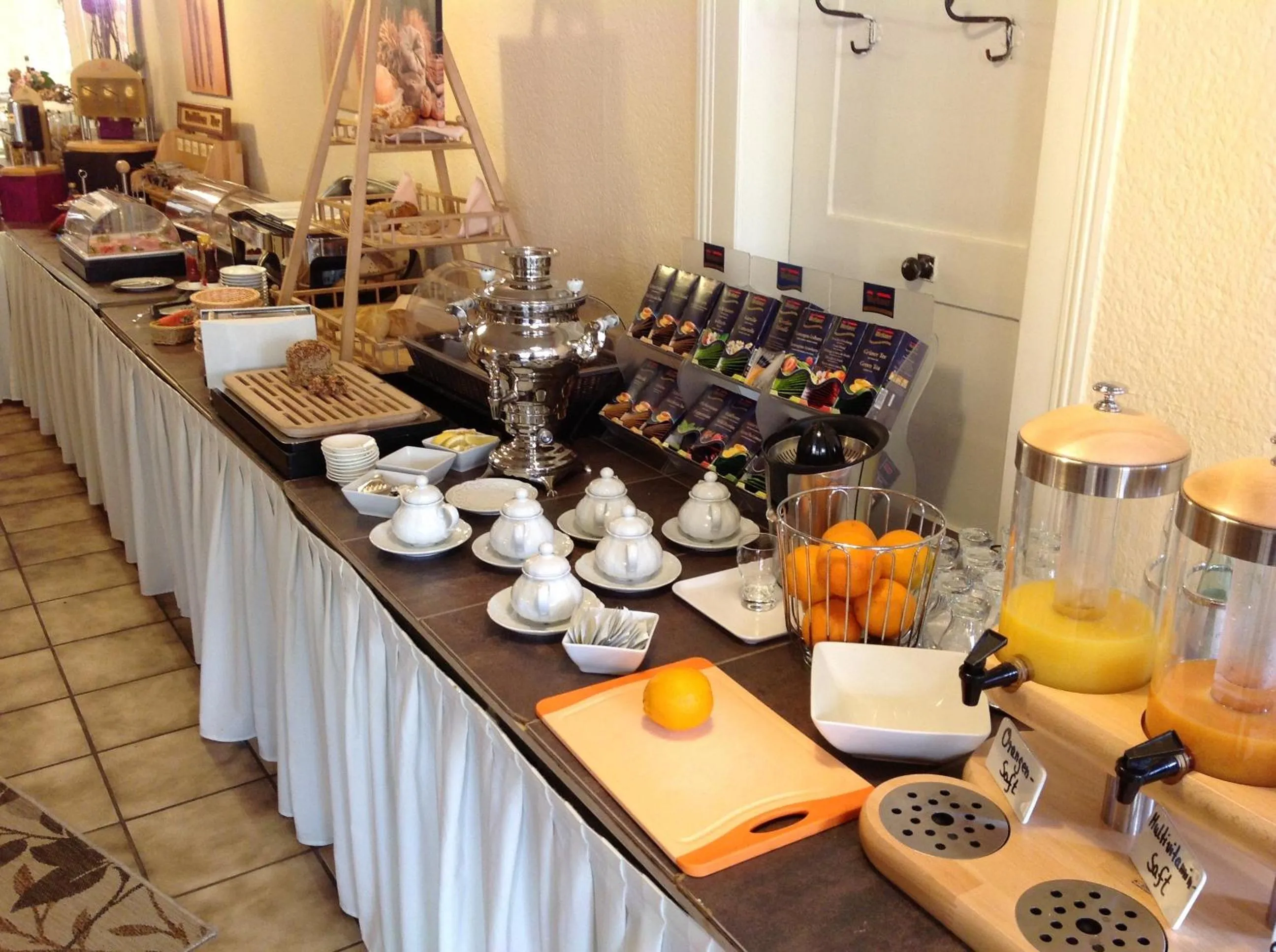 Buffet breakfast in Hotel Ebnet