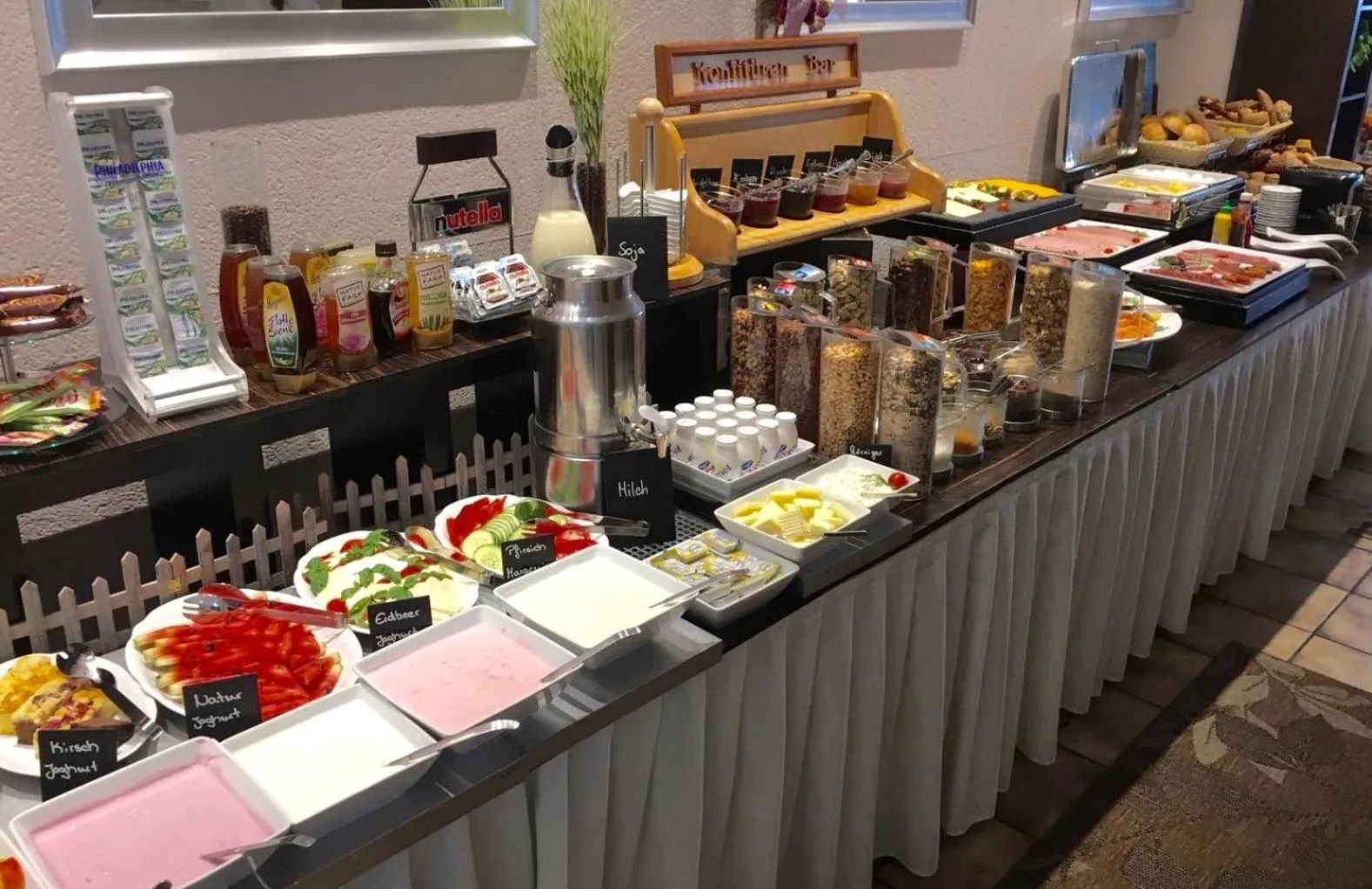 Buffet breakfast in Hotel Ebnet