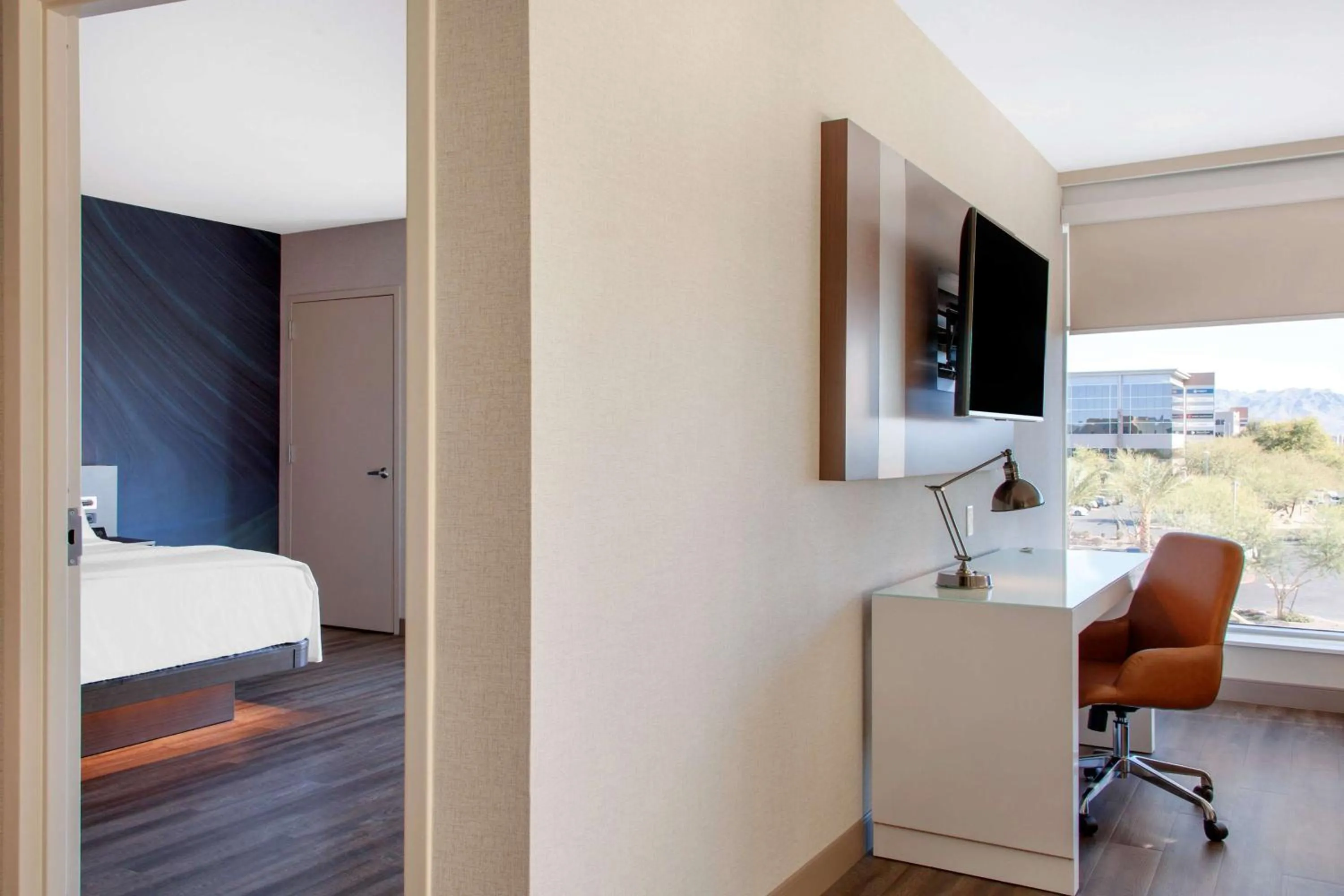 Bed in Hilton Garden Inn North Phoenix Scottsdale