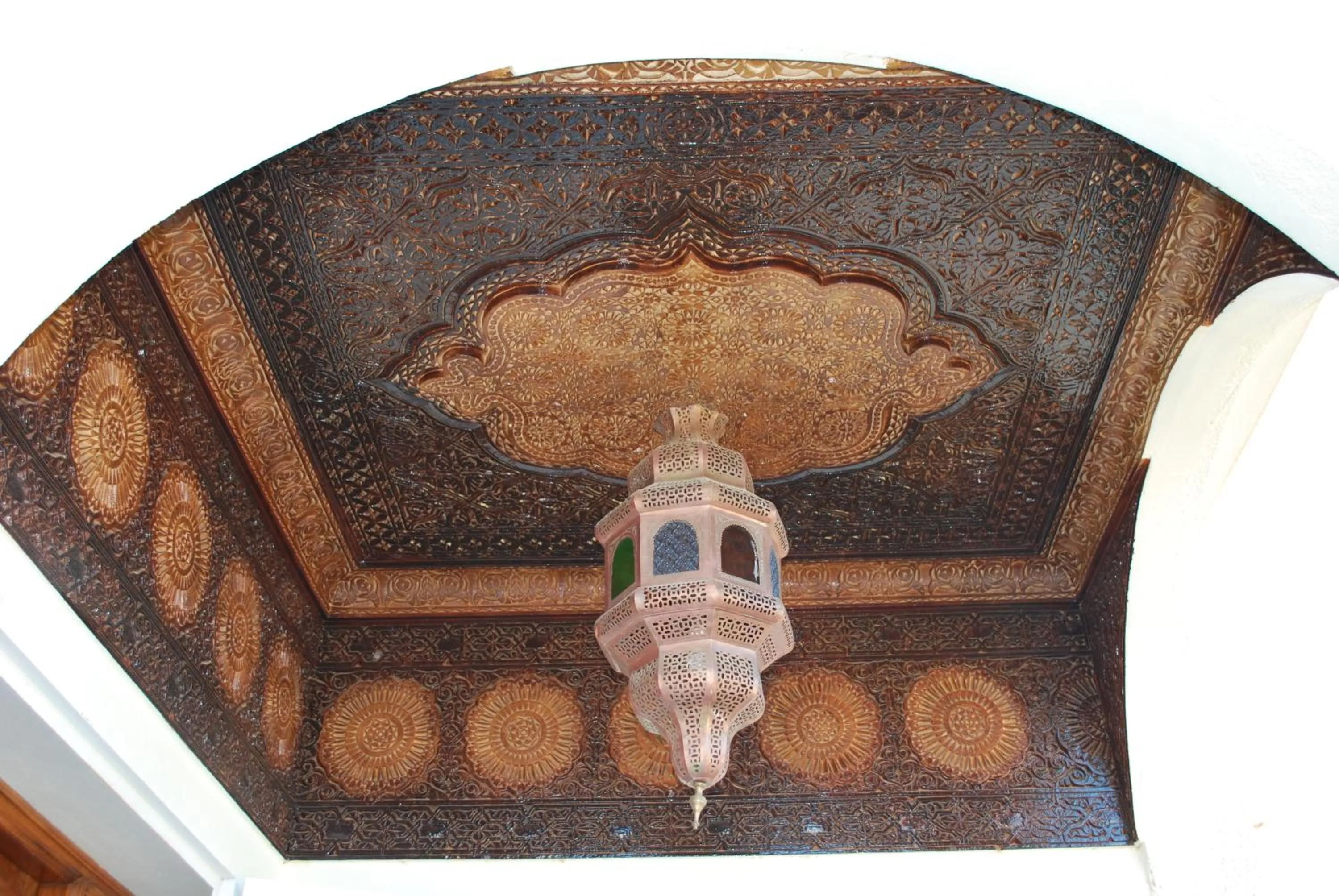 Decorative detail in Riad Villa Midelt