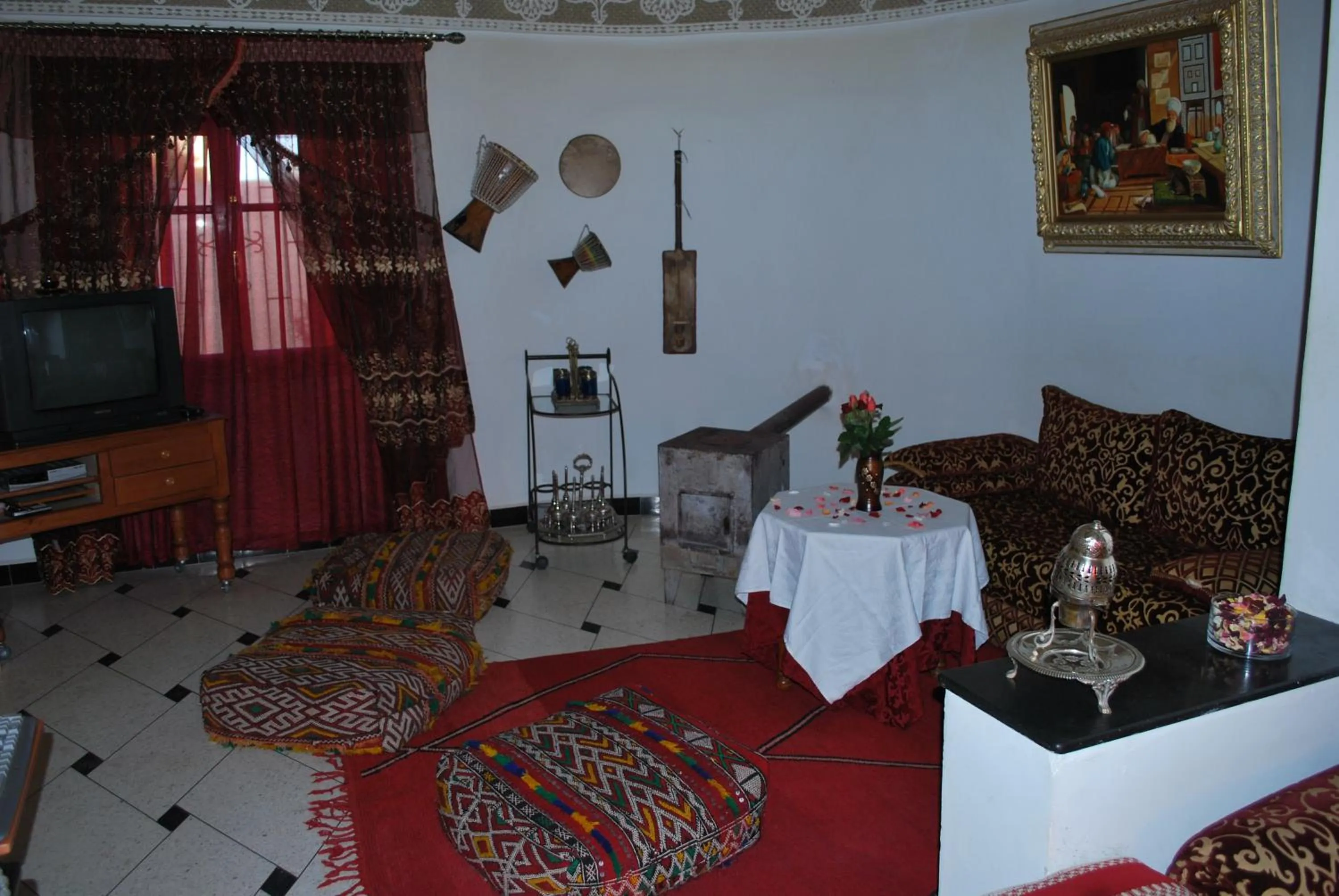 Lounge or bar in Riad Villa Midelt