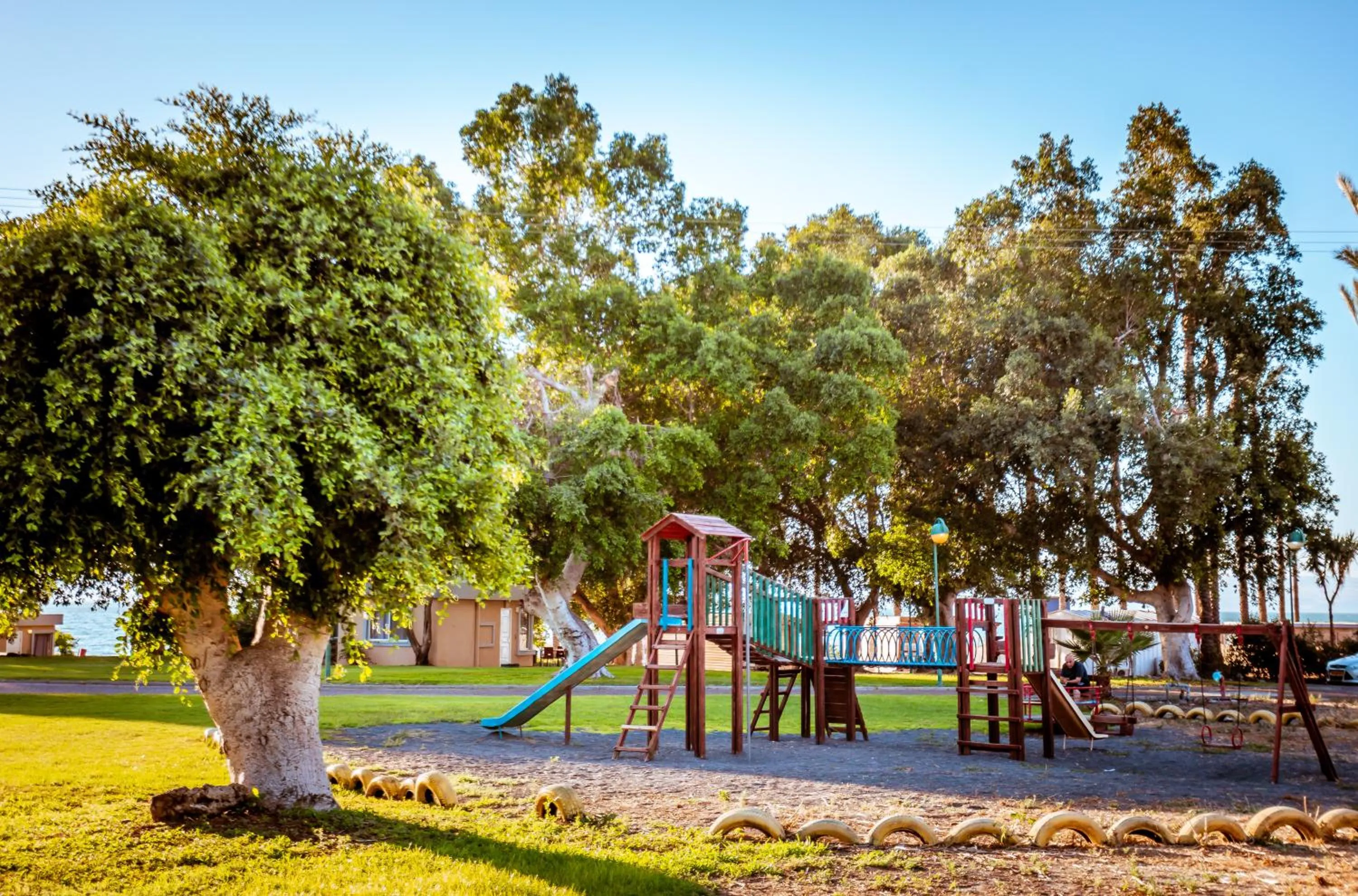 Children play ground in Daria- Authentic Israeli Experience
