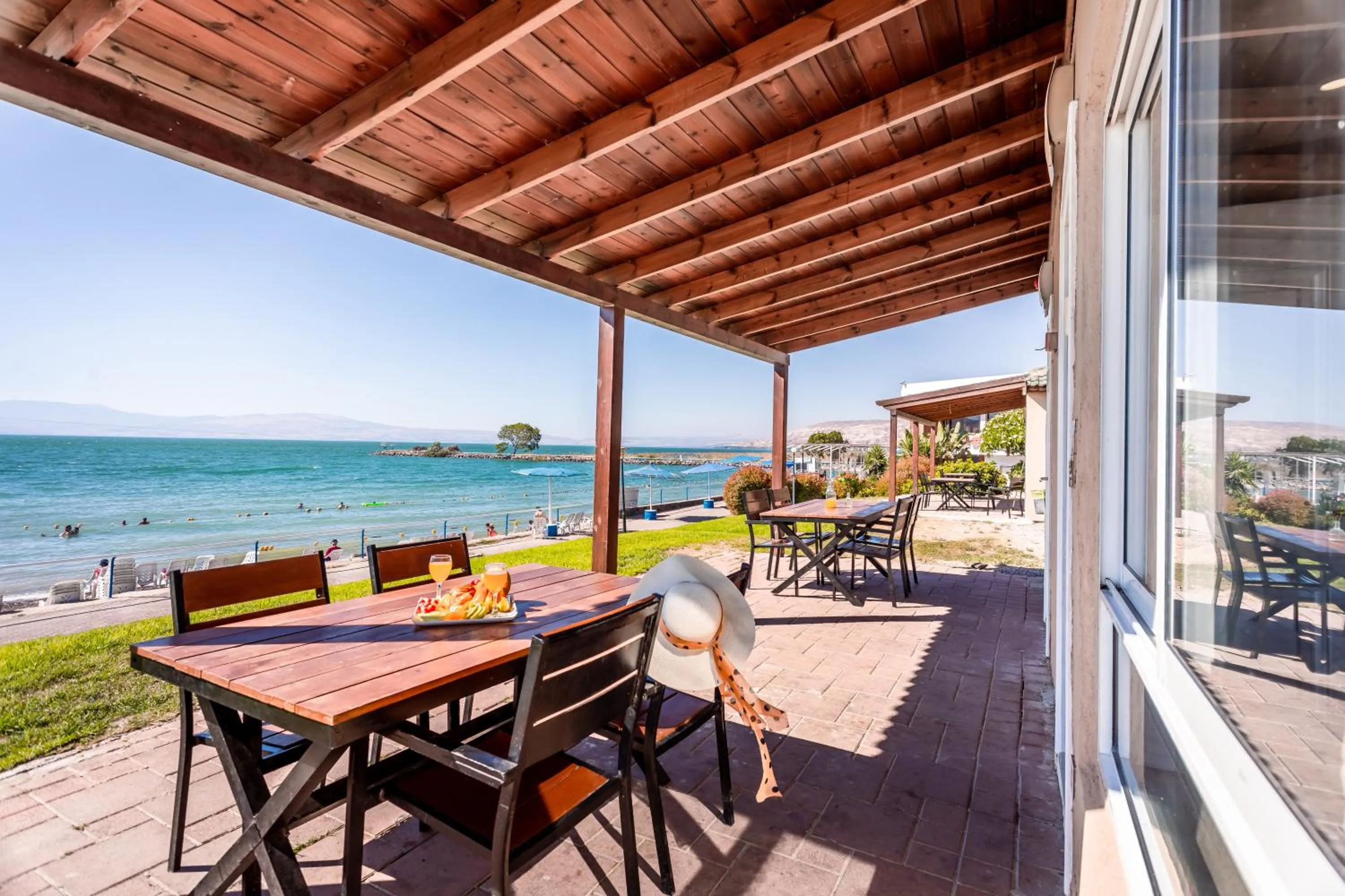 Patio in Daria- Authentic Israeli Experience