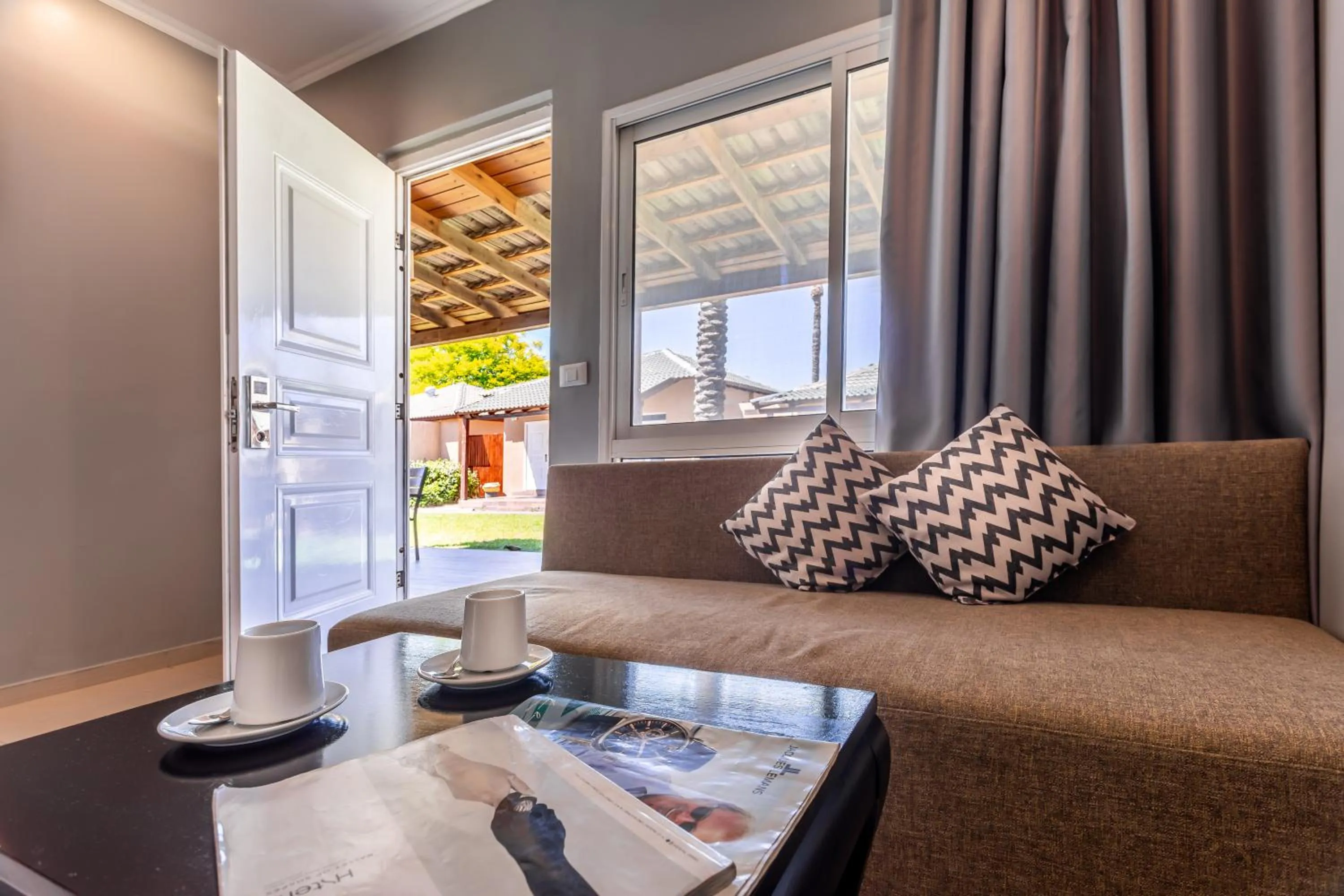 Living room in Daria- Authentic Israeli Experience