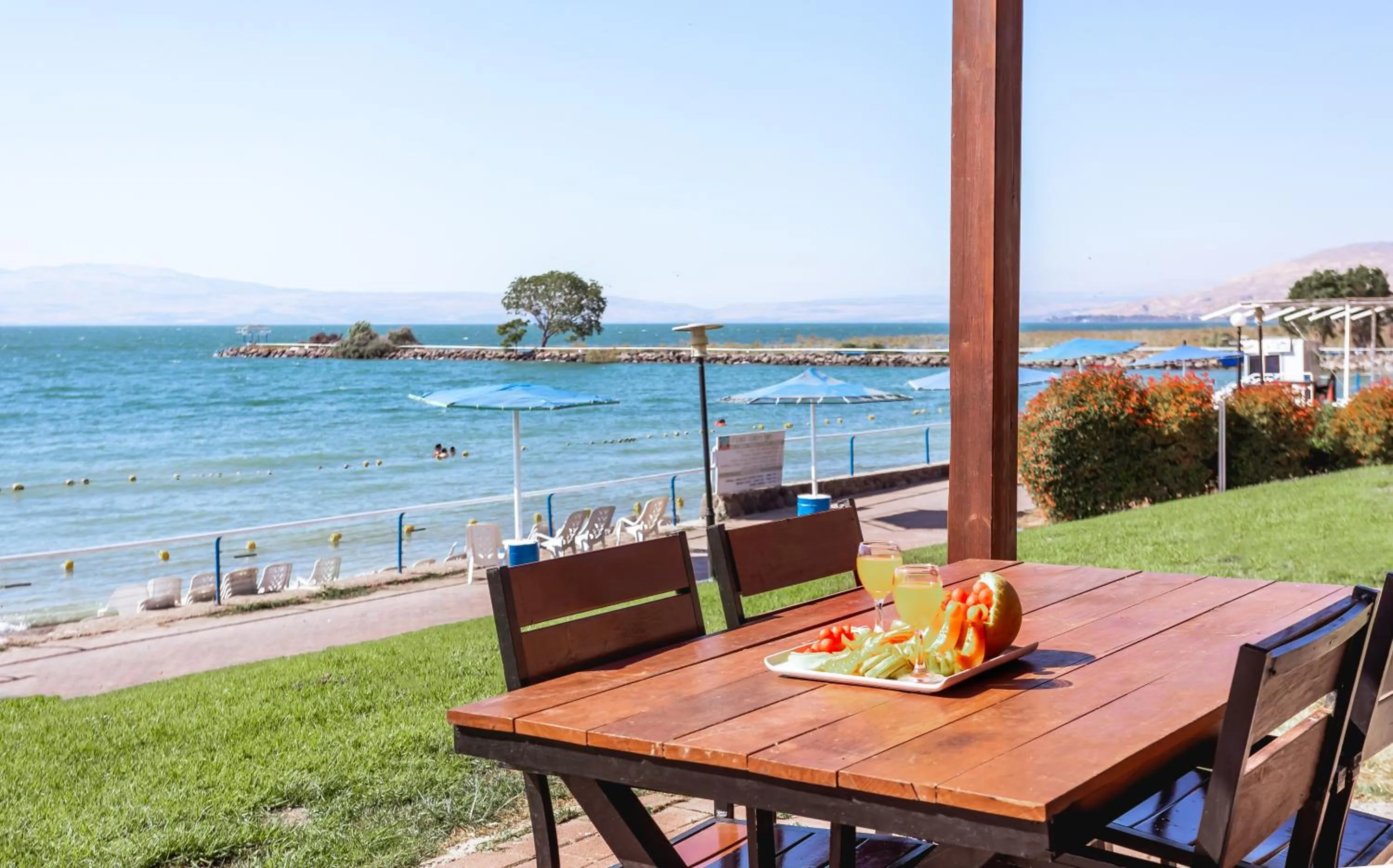 Patio in Daria- Authentic Israeli Experience