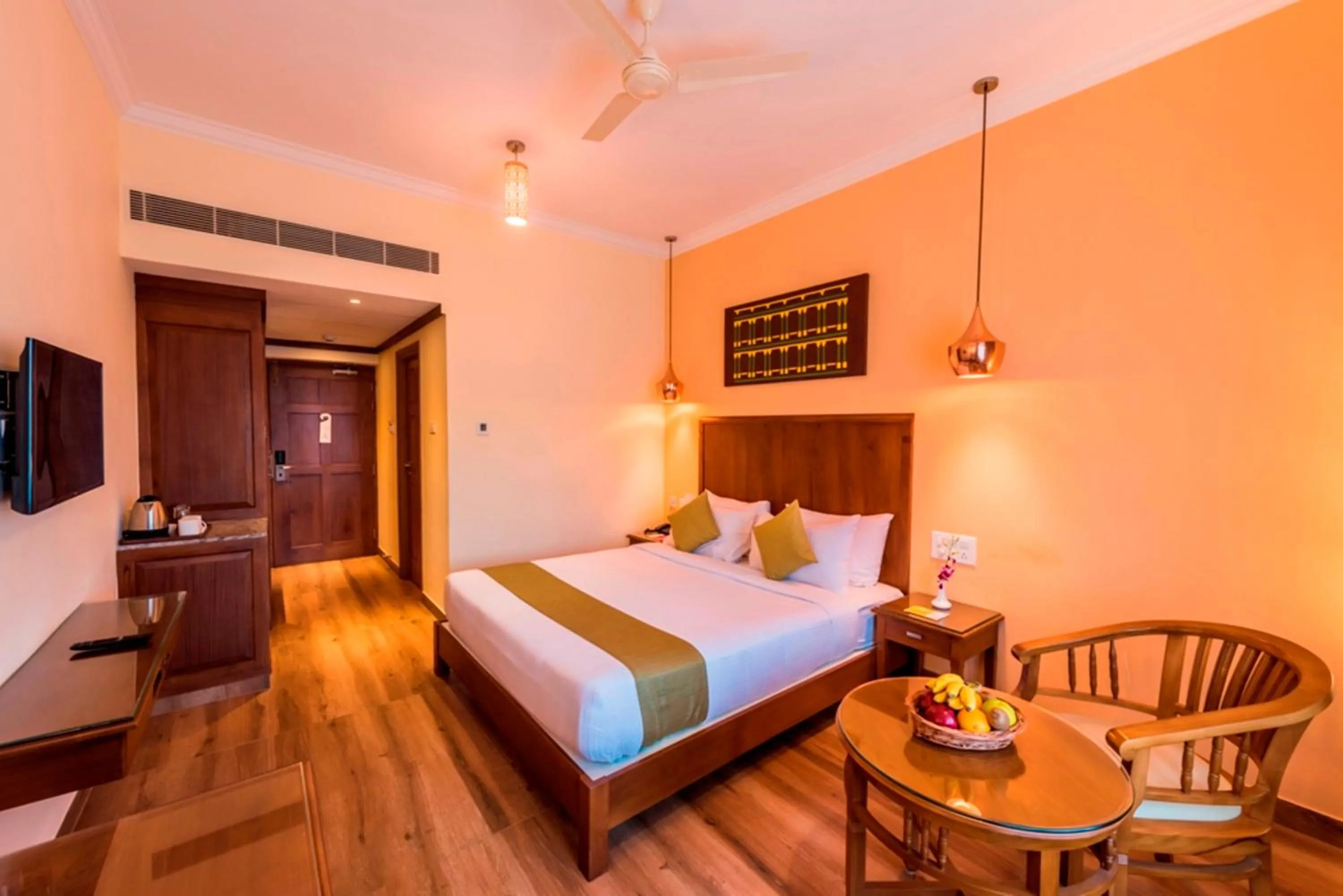 TV and multimedia, Bed in Regenta Central Herald Mysore