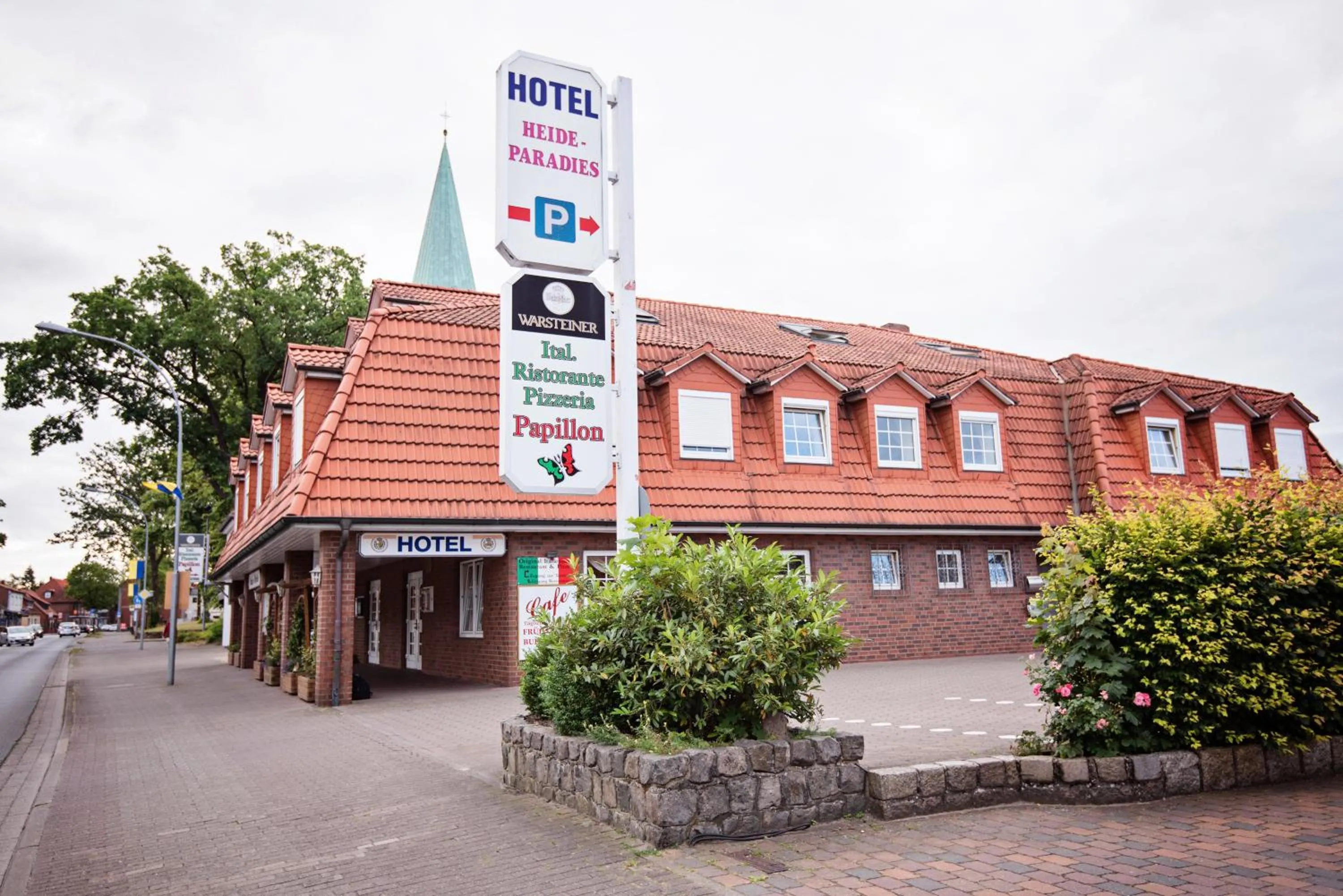 Property building in Hotel Heideparadies