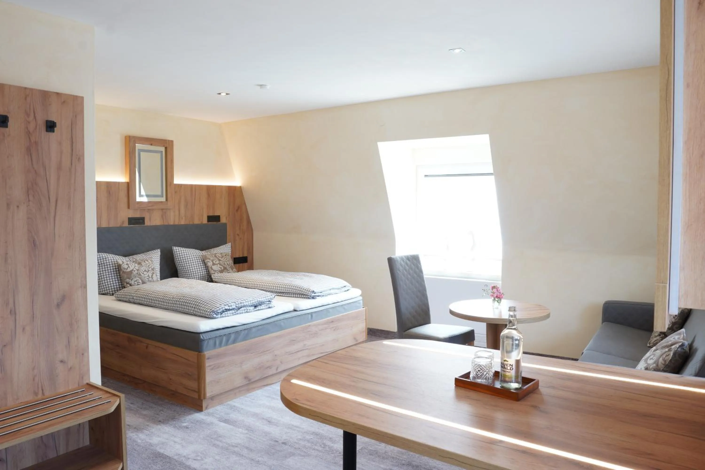 Bed in Hotel Heideparadies