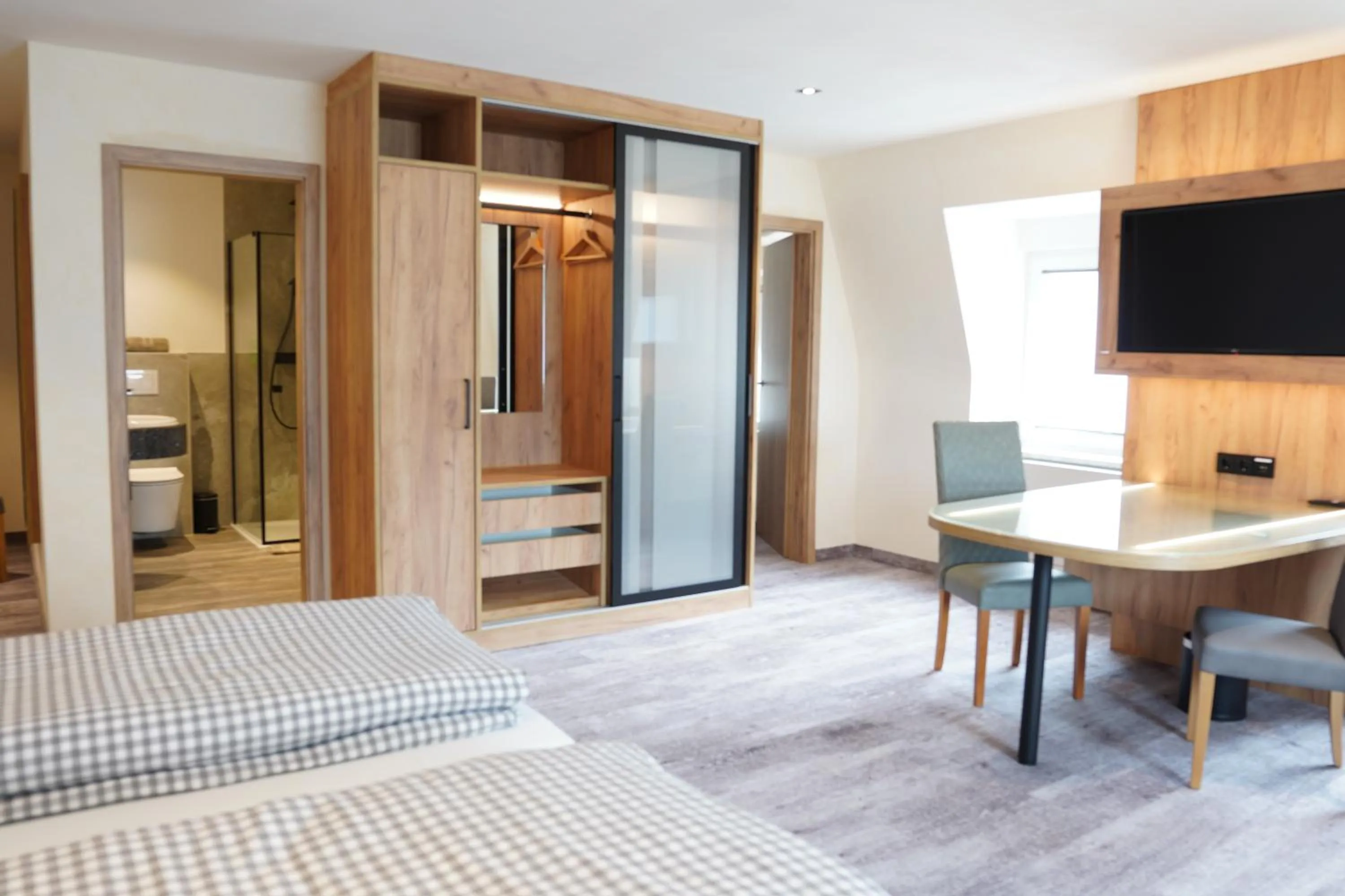 Bed in Hotel Heideparadies