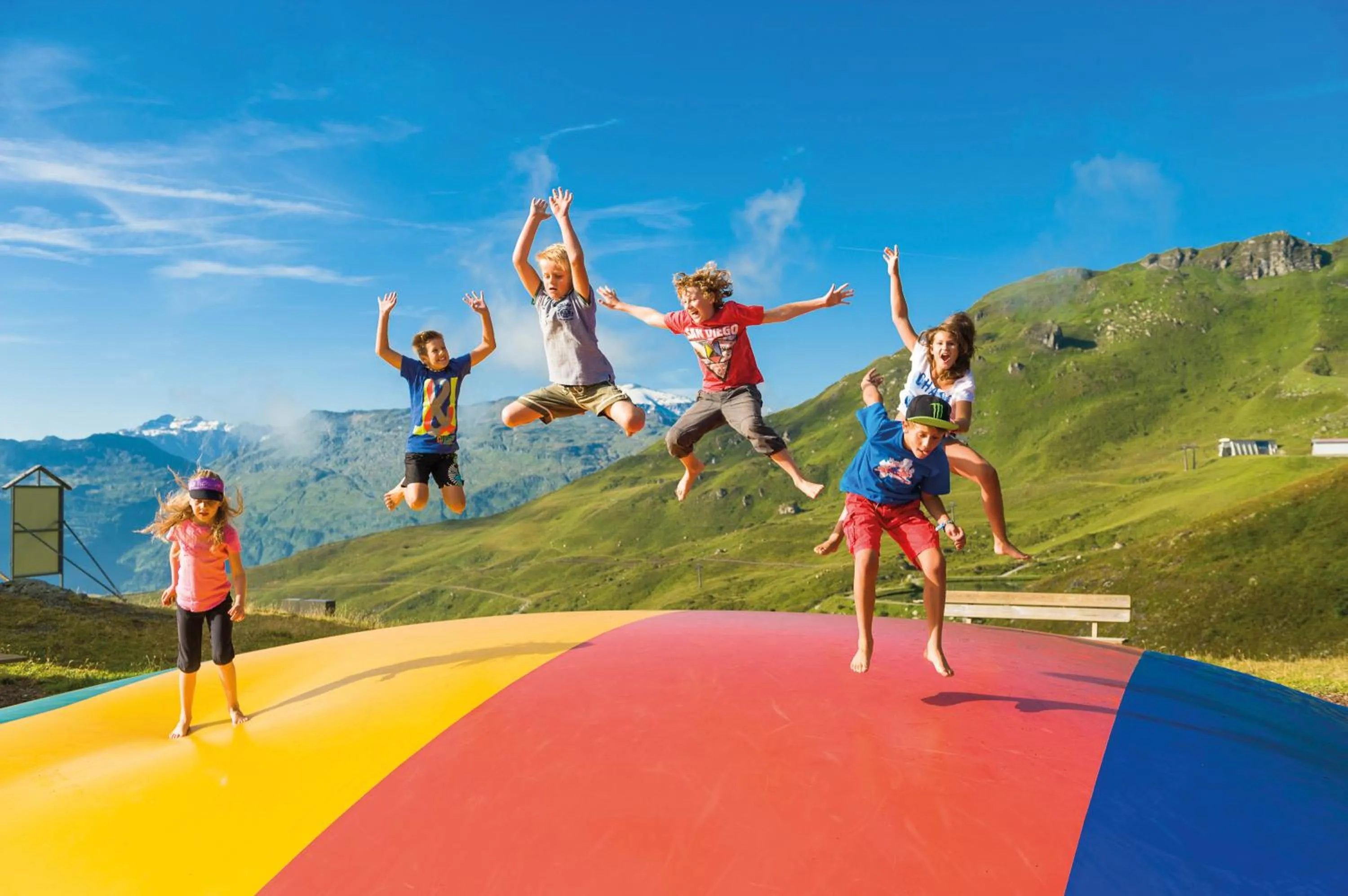 Children play ground in Hotel Germania Gastein - ganzjährig inklusive Alpentherme Gastein & Sommersaison inklusive Gasteiner Bergbahnen