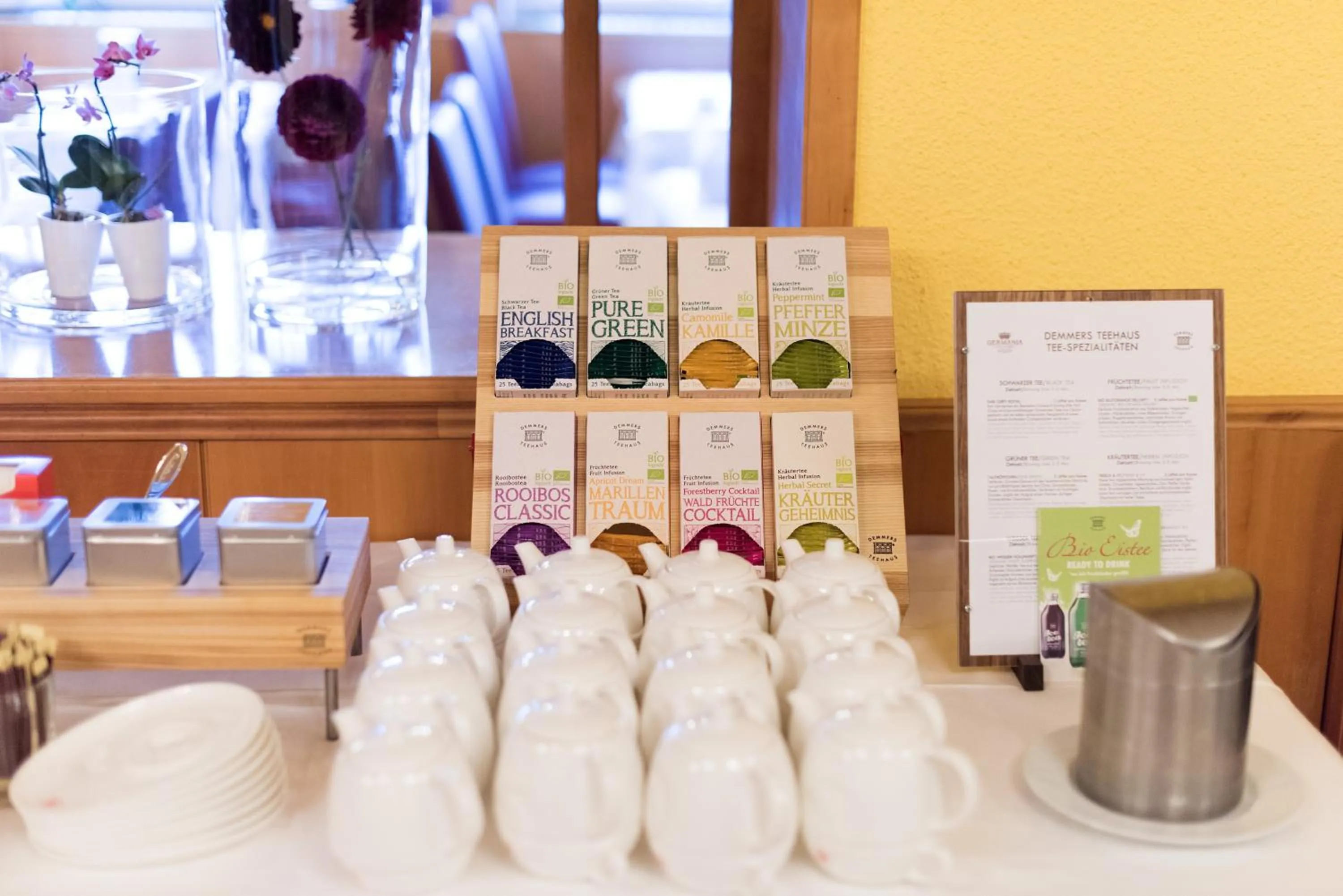 Buffet breakfast in Hotel Germania Gastein - ganzjährig inklusive Alpentherme Gastein & Sommersaison inklusive Gasteiner Bergbahnen