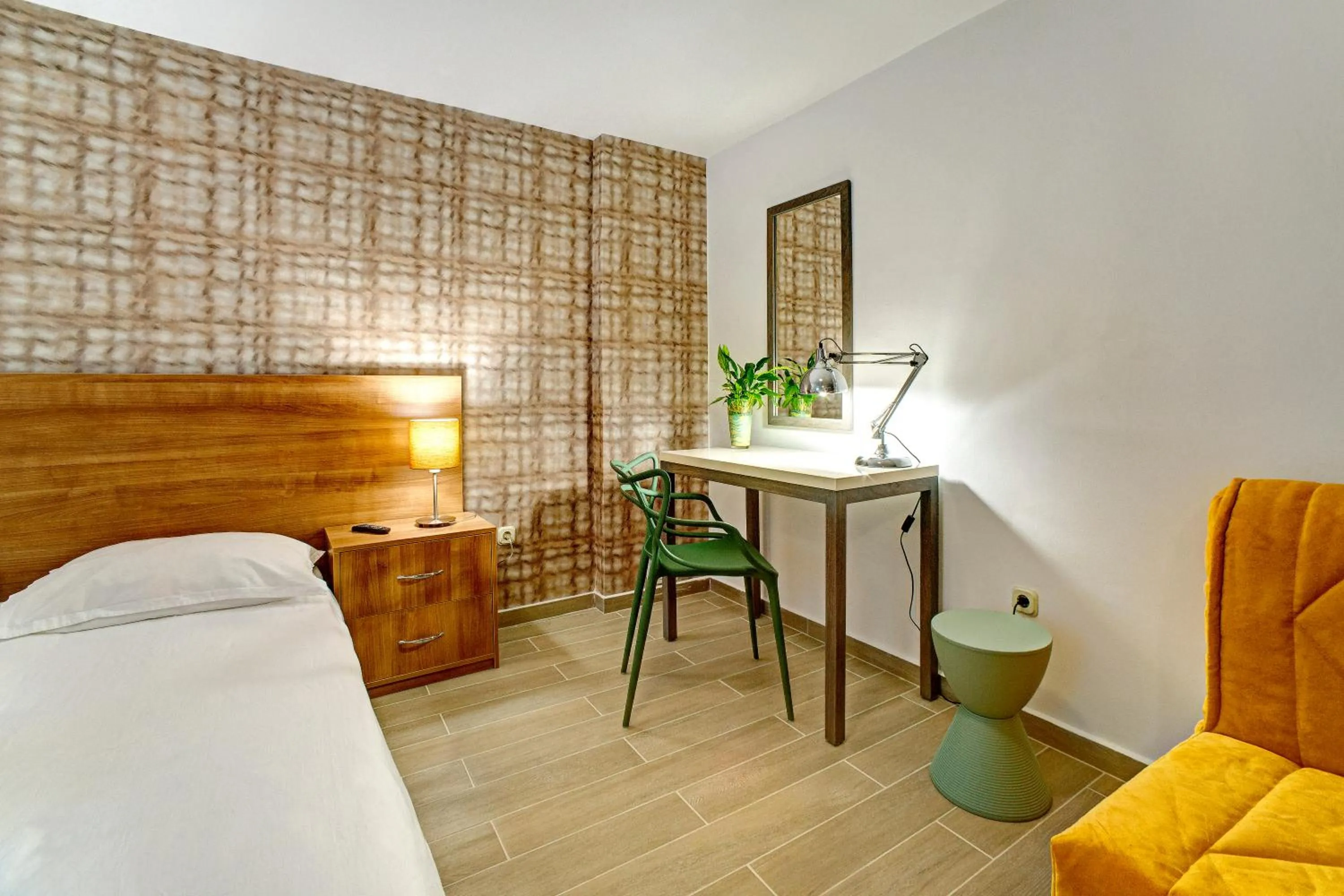 Bed in Hotel Skradinski Buk