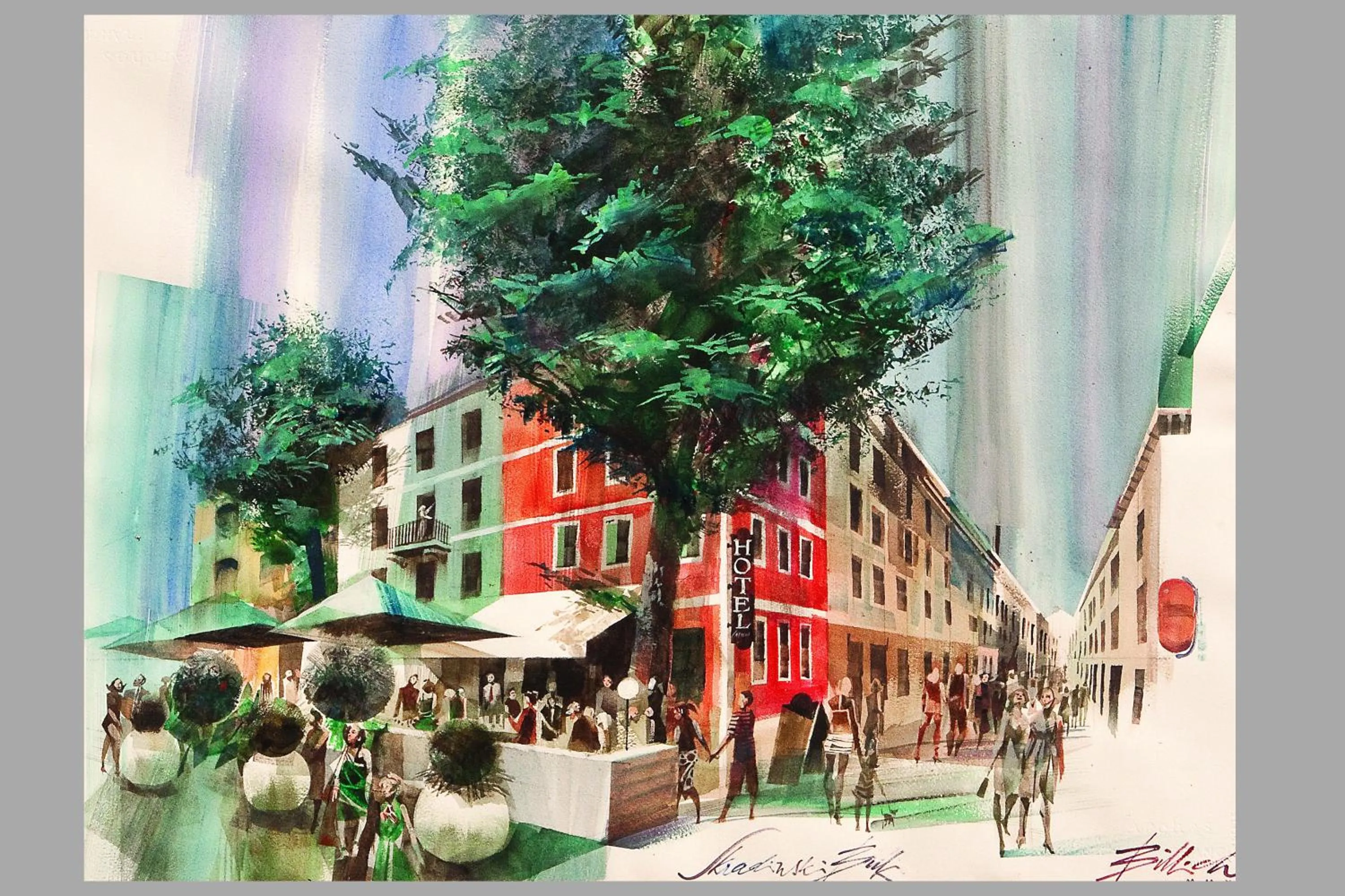 Property building in Hotel Skradinski Buk