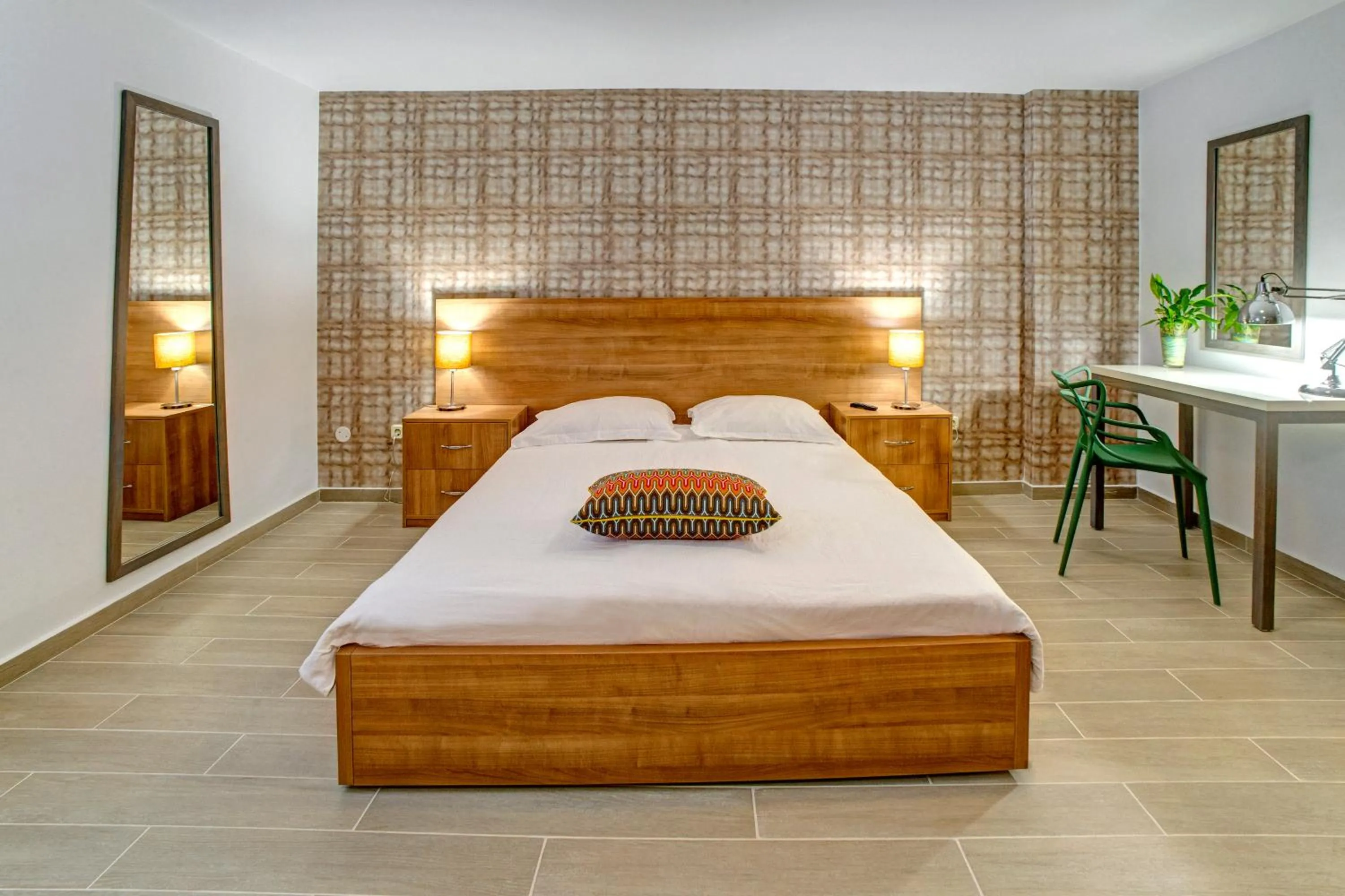 Bed in Hotel Skradinski Buk