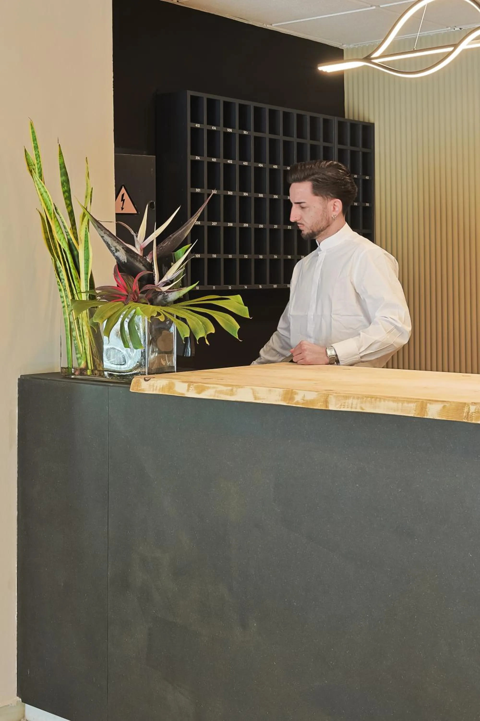 Lobby or reception in Hotel Olas de Almuñécar