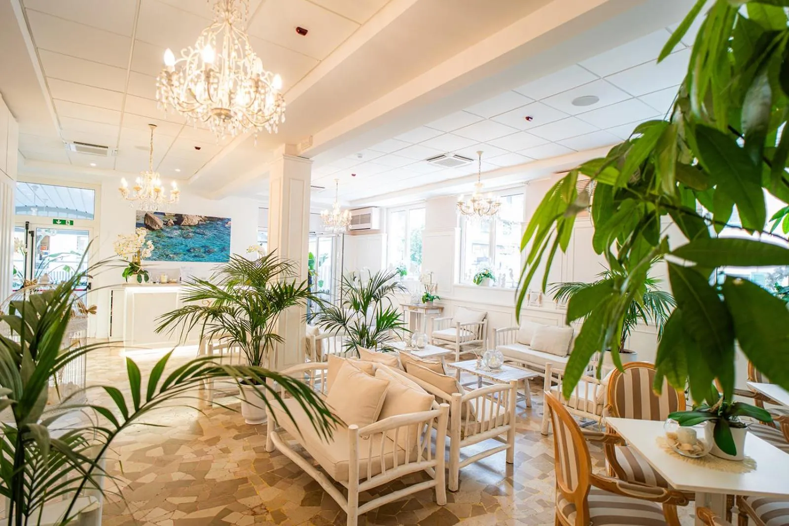 Lobby or reception in Hotel Continental