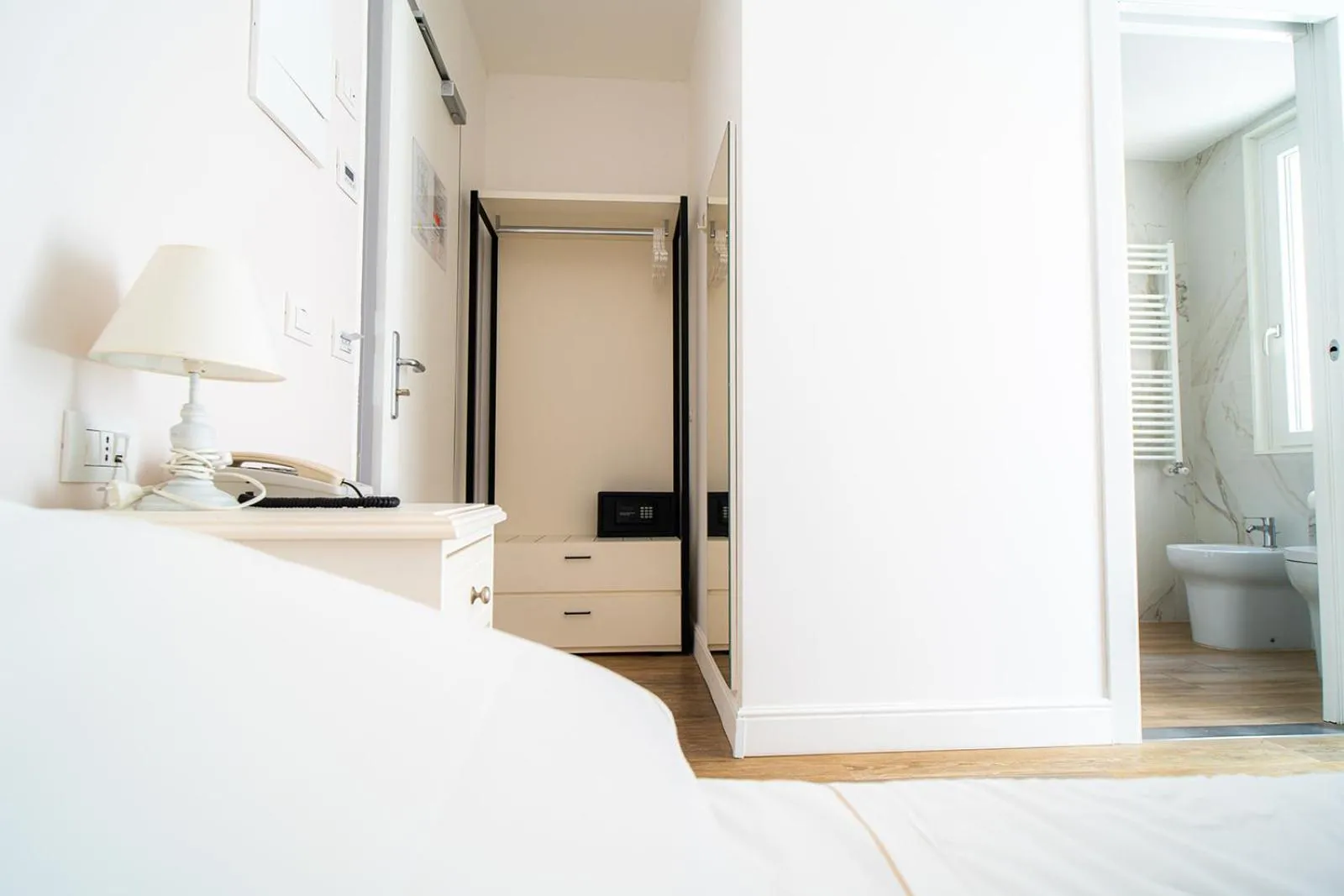 Bed in Hotel Continental