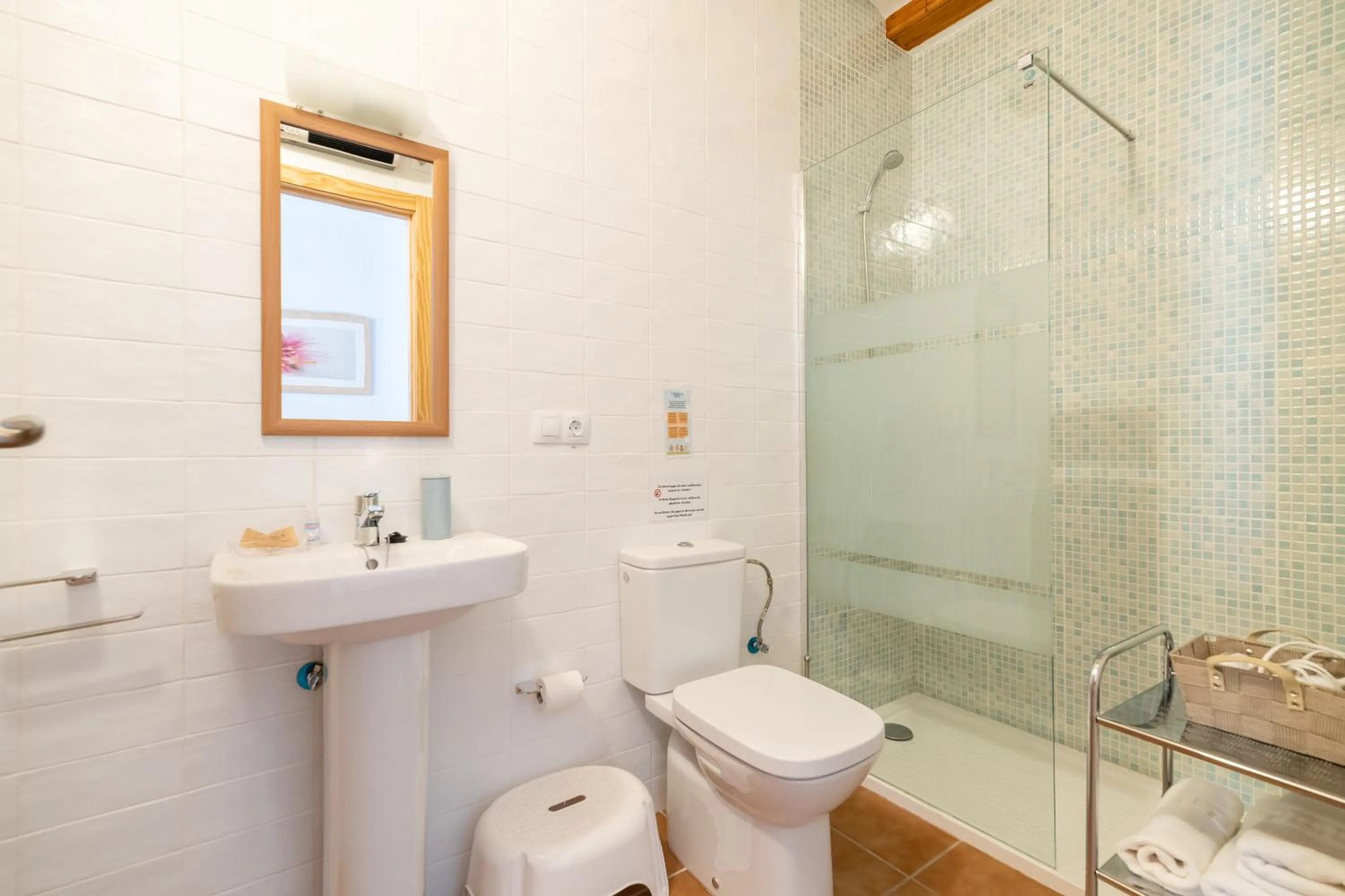 Bathroom in Pou De Beca Allotjaments i agroturisme