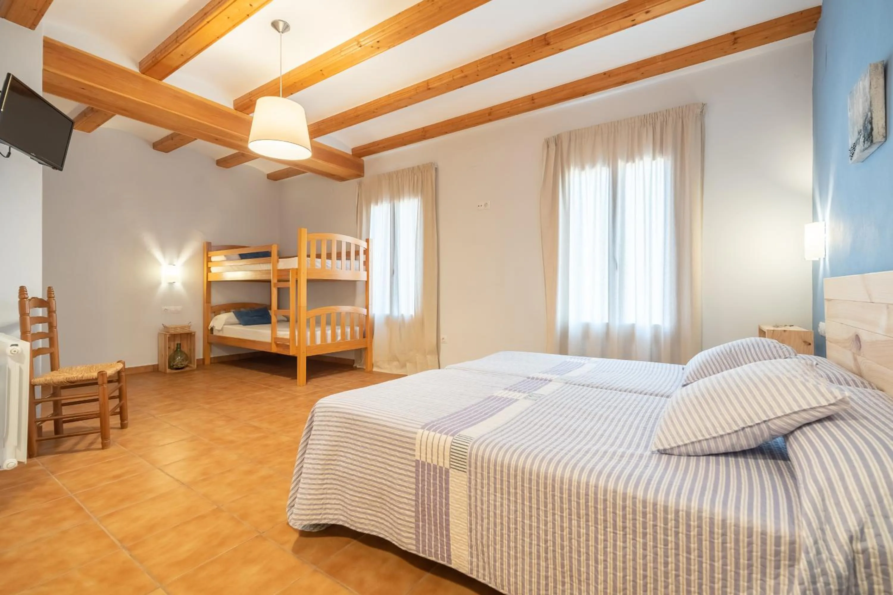 Bed in Pou De Beca Allotjaments i agroturisme