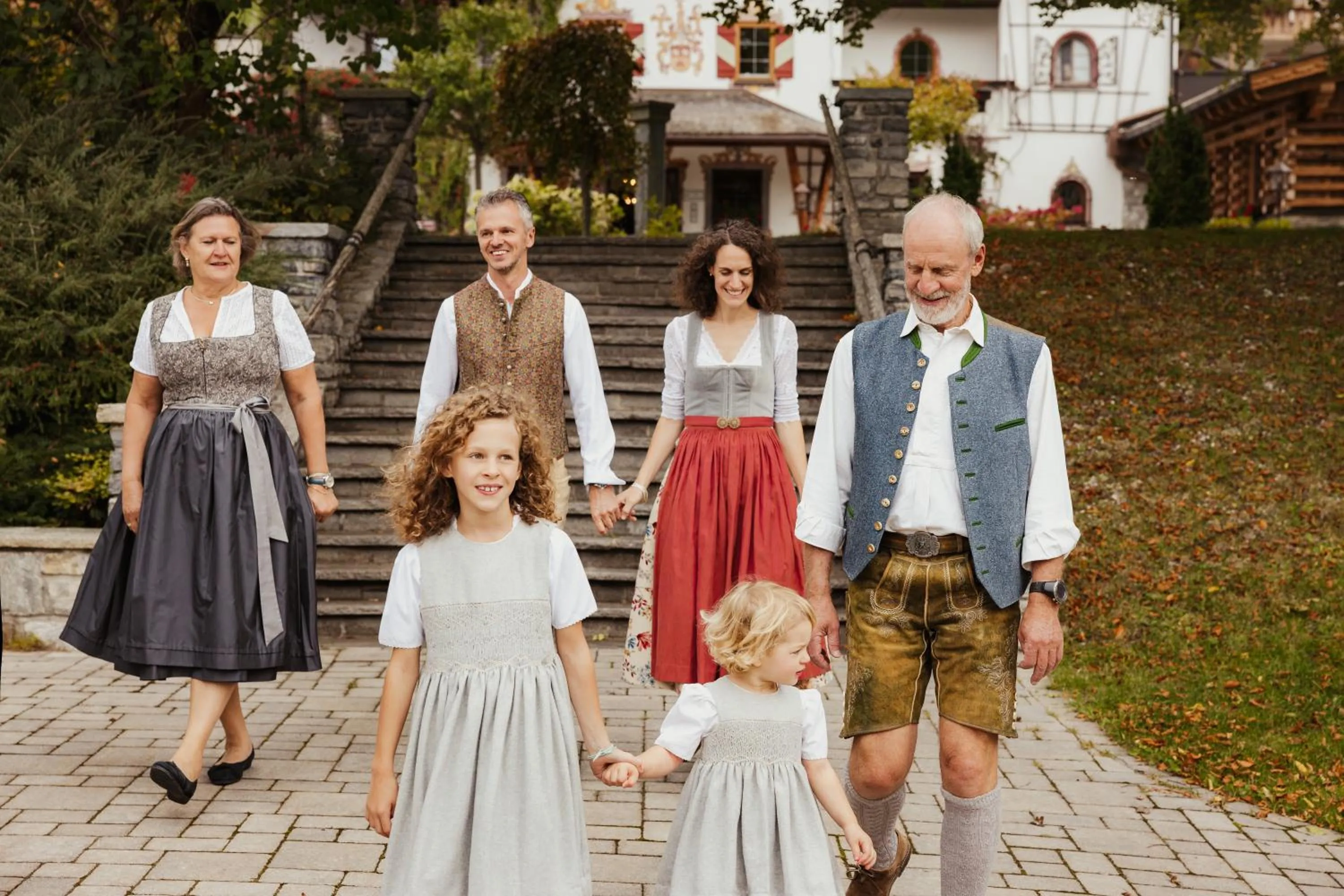 Family in Hotel Spielmann