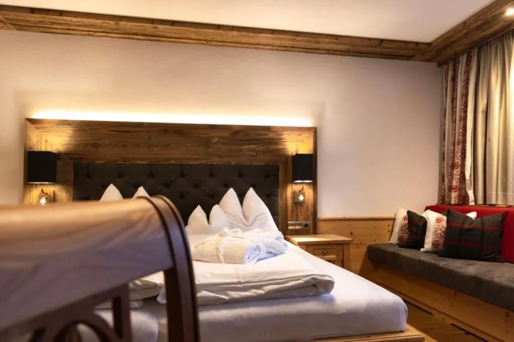 Bed in Hotel Spielmann