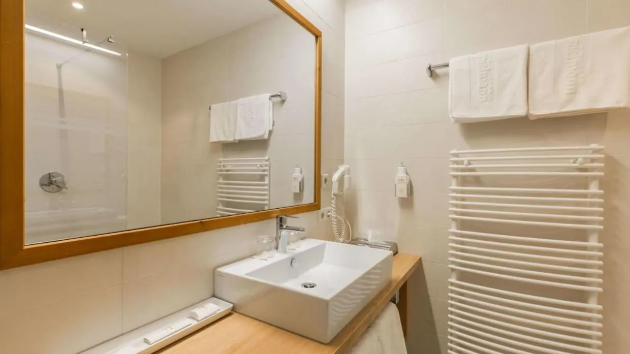 Bathroom in Hotel Spielmann
