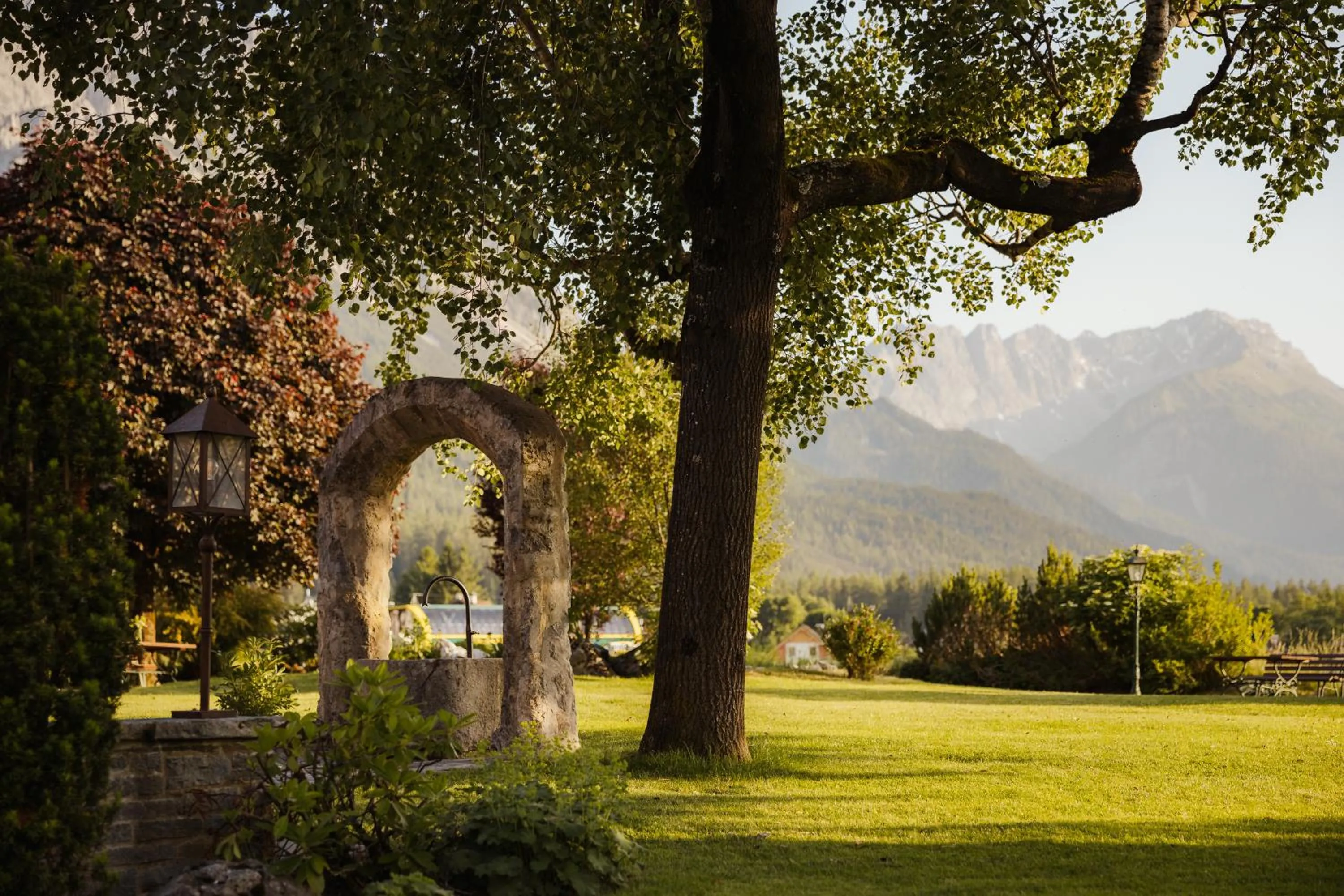 Natural landscape in Hotel Spielmann