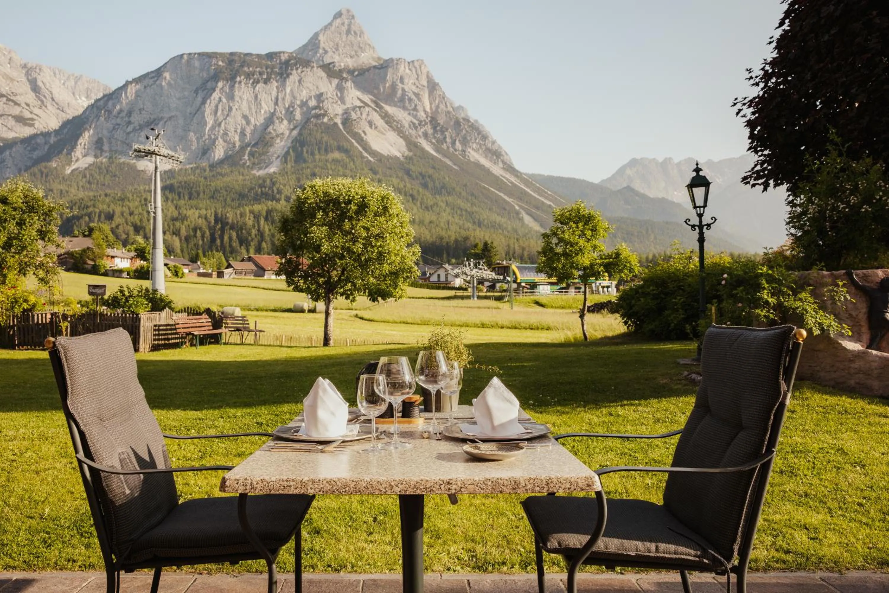 Natural landscape in Hotel Spielmann