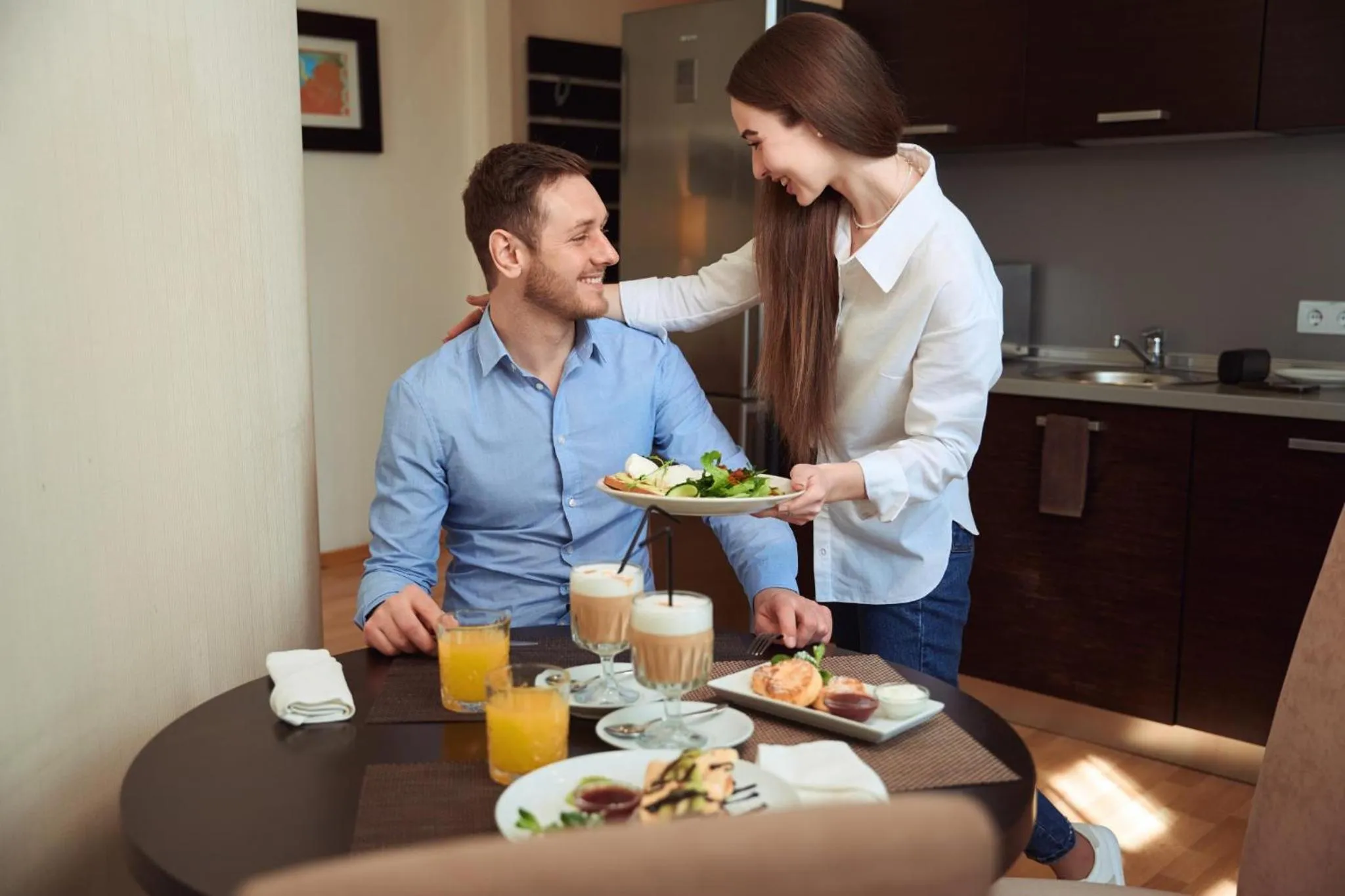 Dining area in Senator Victory Square